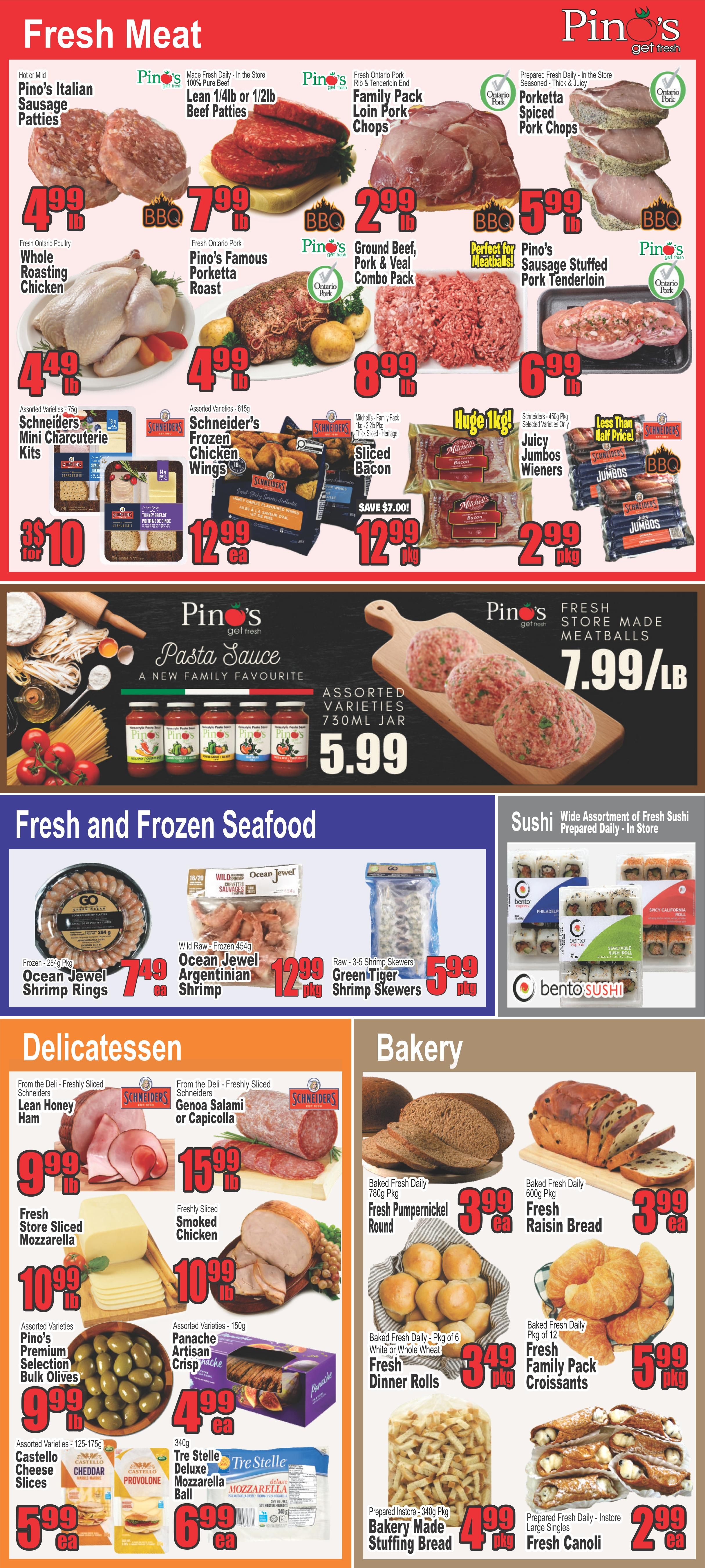 Pino's Flyer October 1 to 7