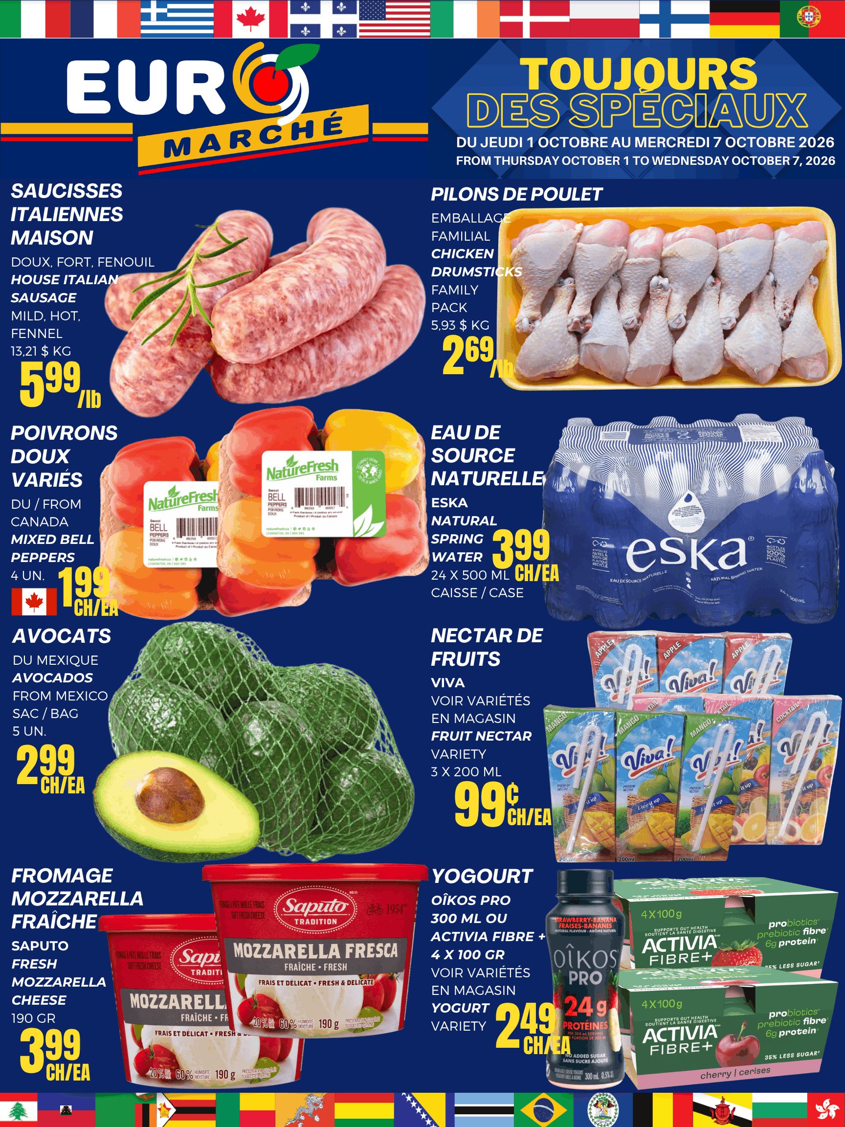 Euro Marche Flyer October 1 to 7