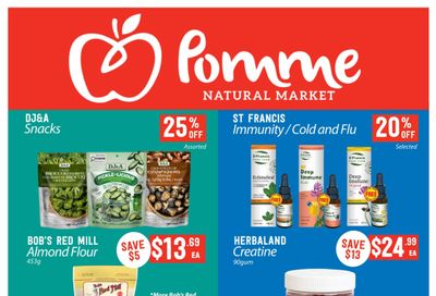 Pomme Natural Market Monthly Specials Flyer October 1 to November 4