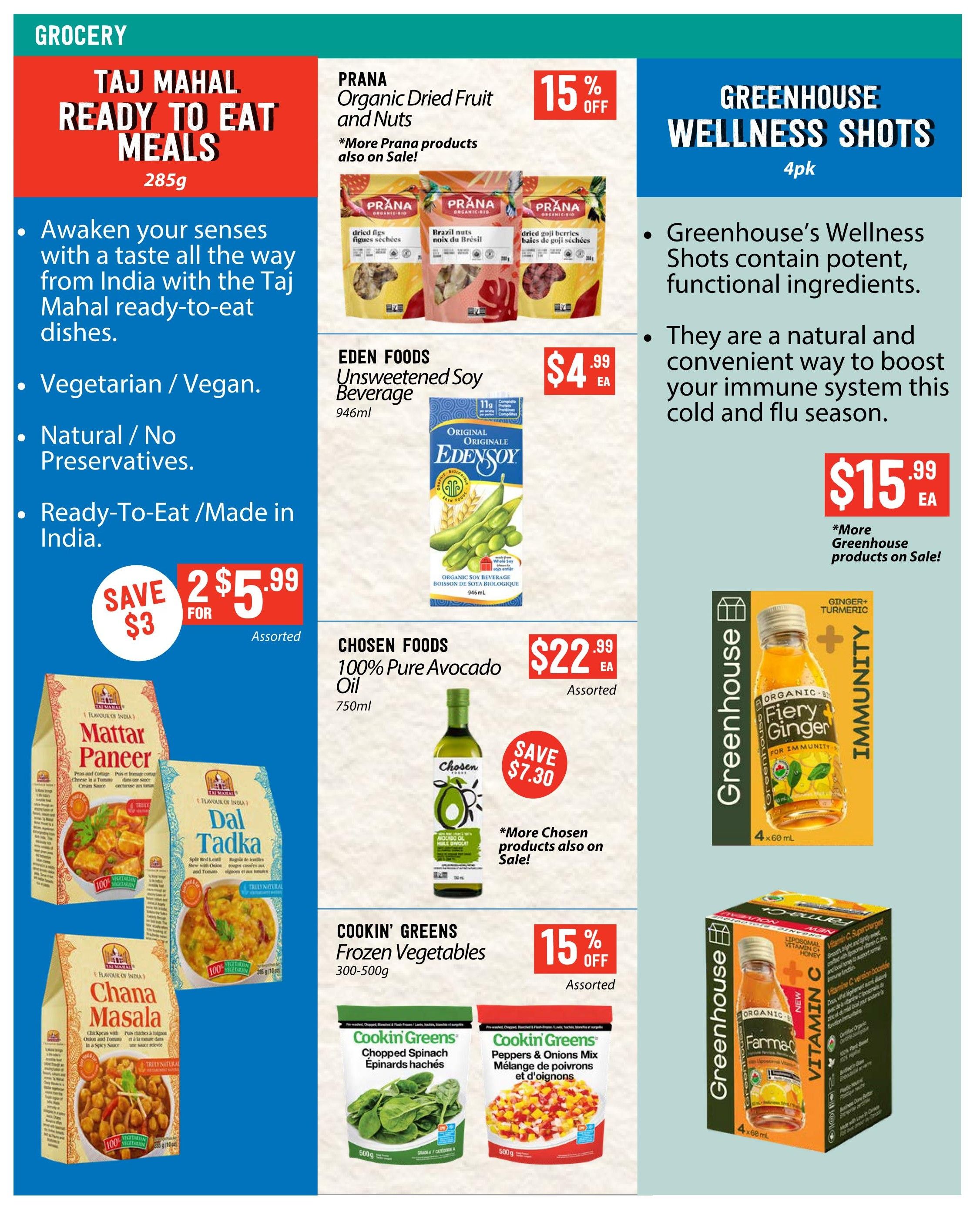 Pomme Natural Market Monthly Specials Flyer October 1 to November 4