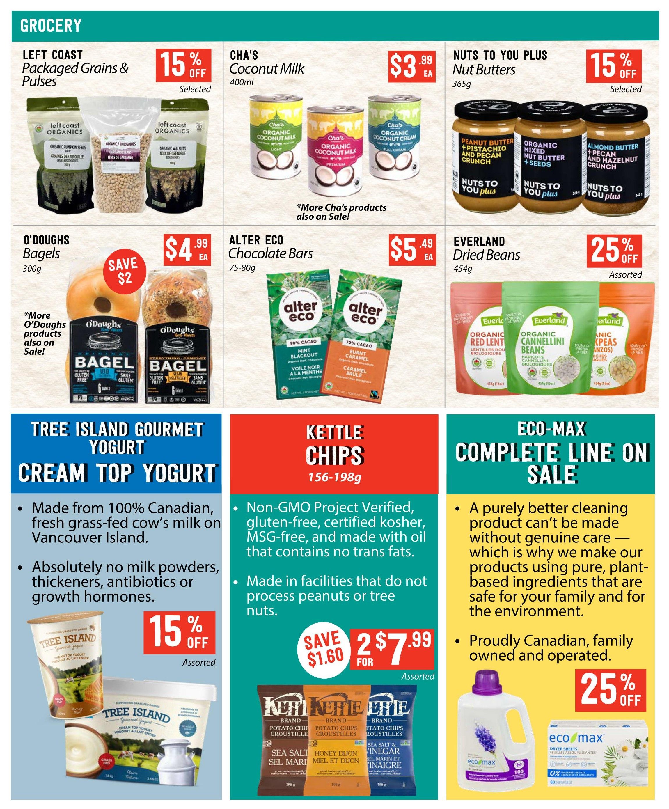 Pomme Natural Market Monthly Specials Flyer October 1 to November 4