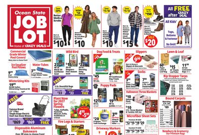 Ocean State Job Lot (Bridgeport Area, CT) Weekly Ad October 1 - 7, 2026