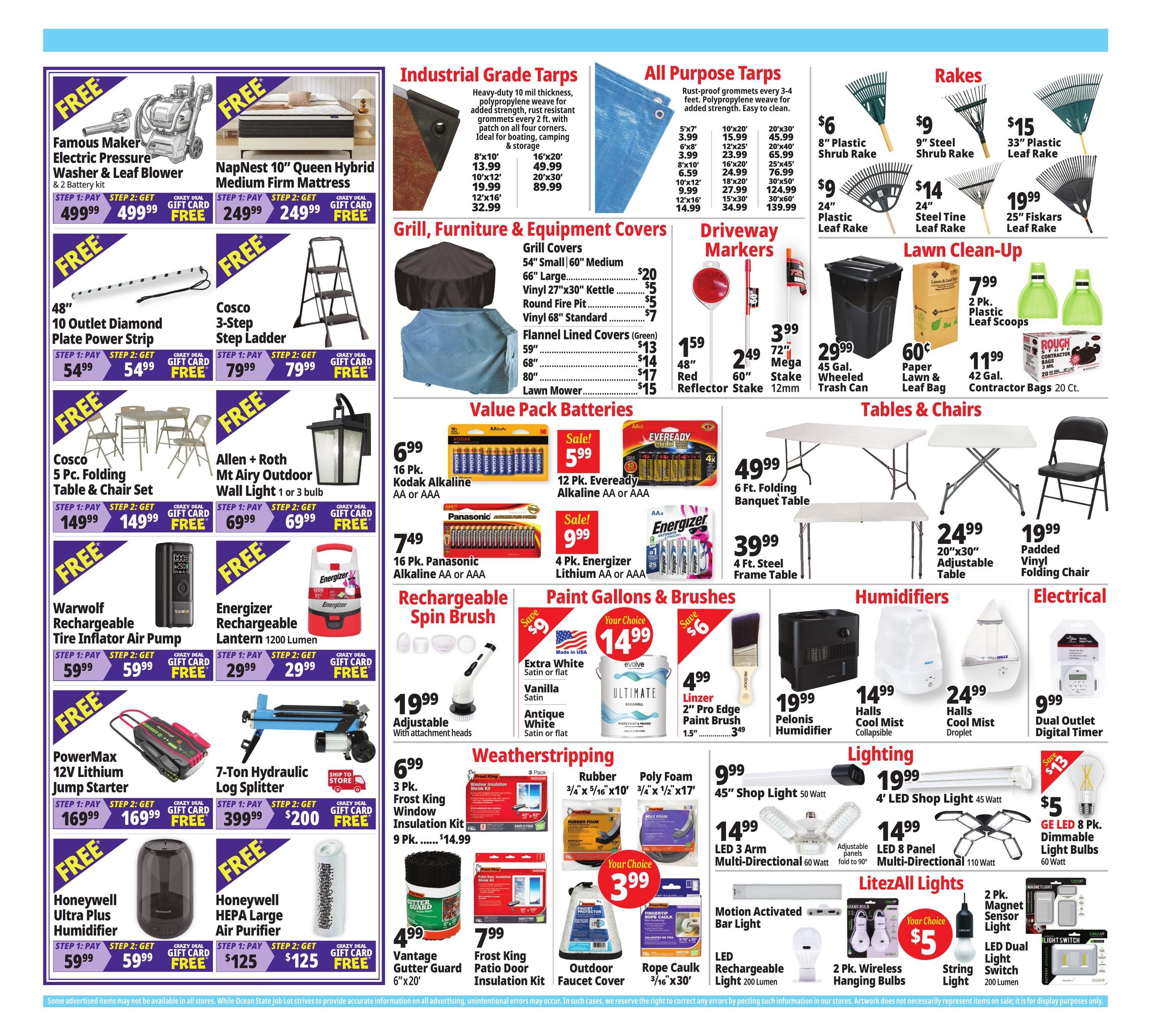 Ocean State Job Lot (Bridgeport Area, CT) Weekly Ad October 1 - 7, 2026