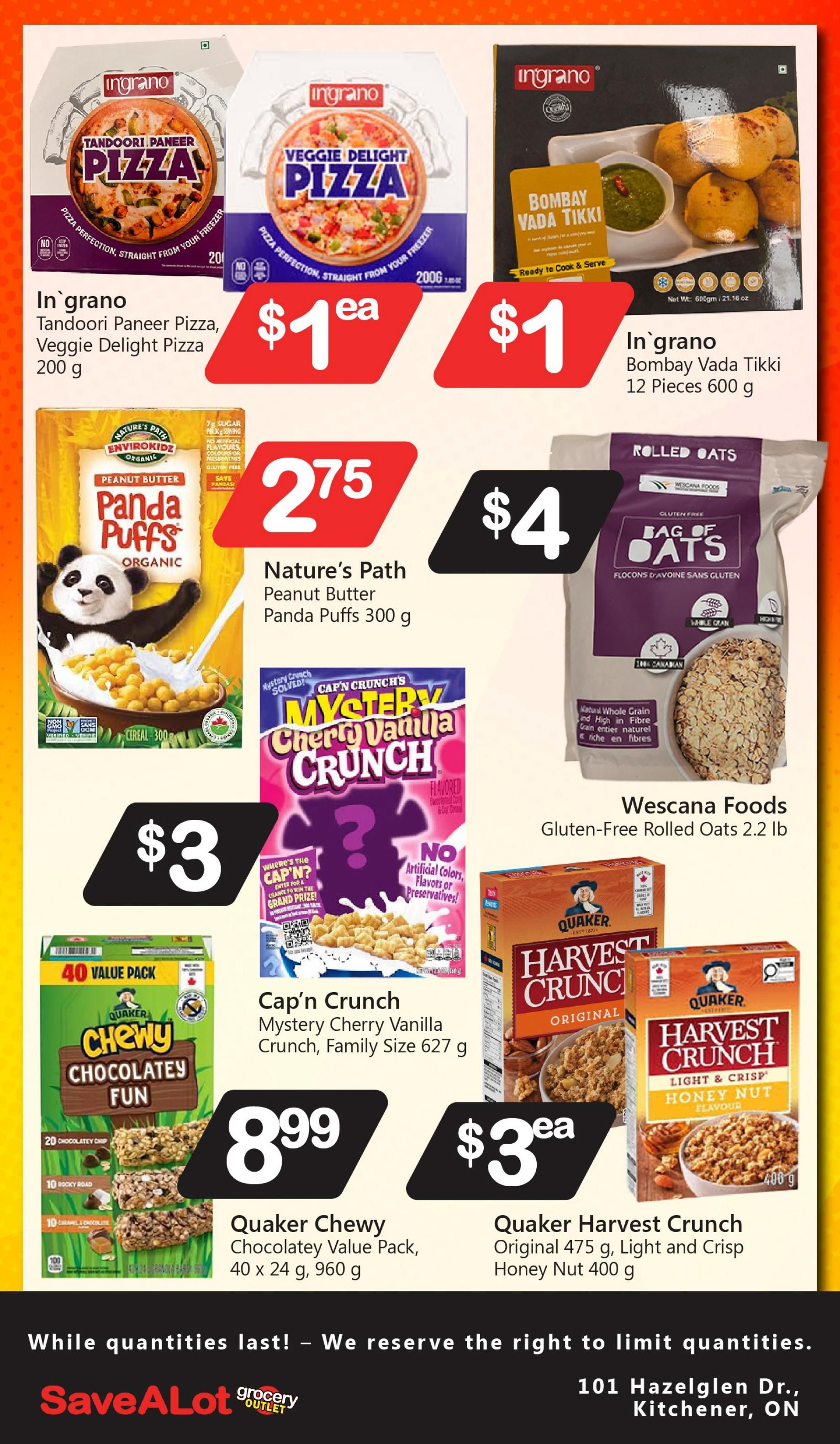 SaveALot Grocery Outlet Flyer October 1 to 7