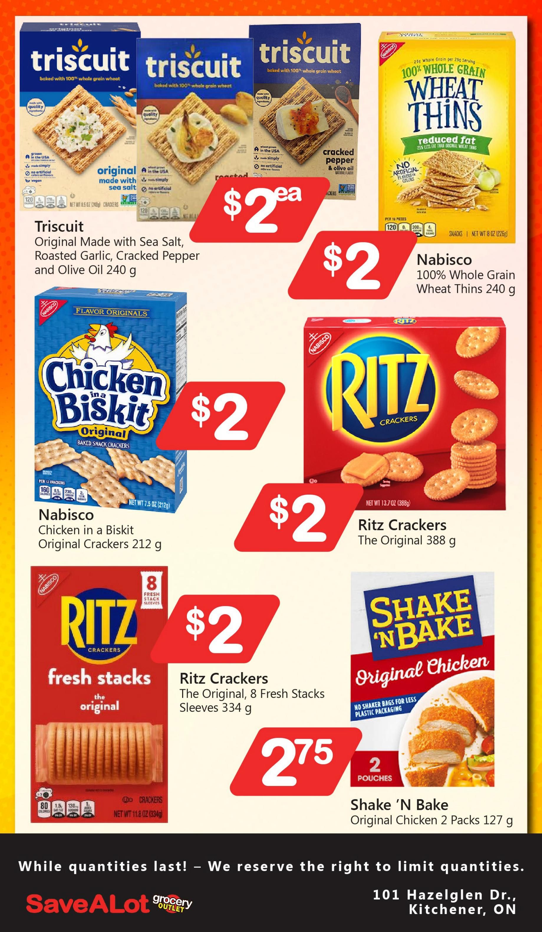 SaveALot Grocery Outlet Flyer October 1 to 7