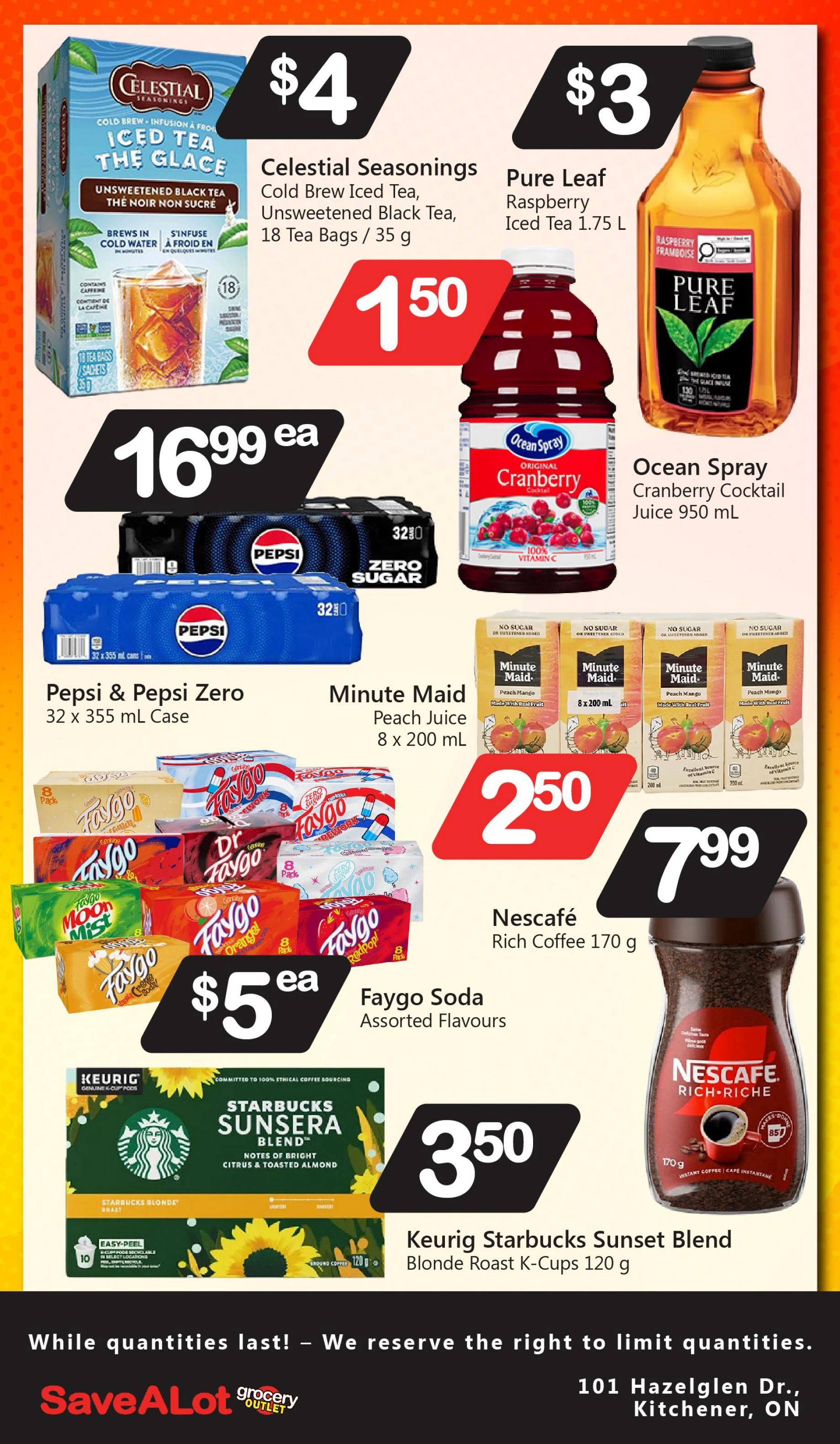 SaveALot Grocery Outlet Flyer October 1 to 7
