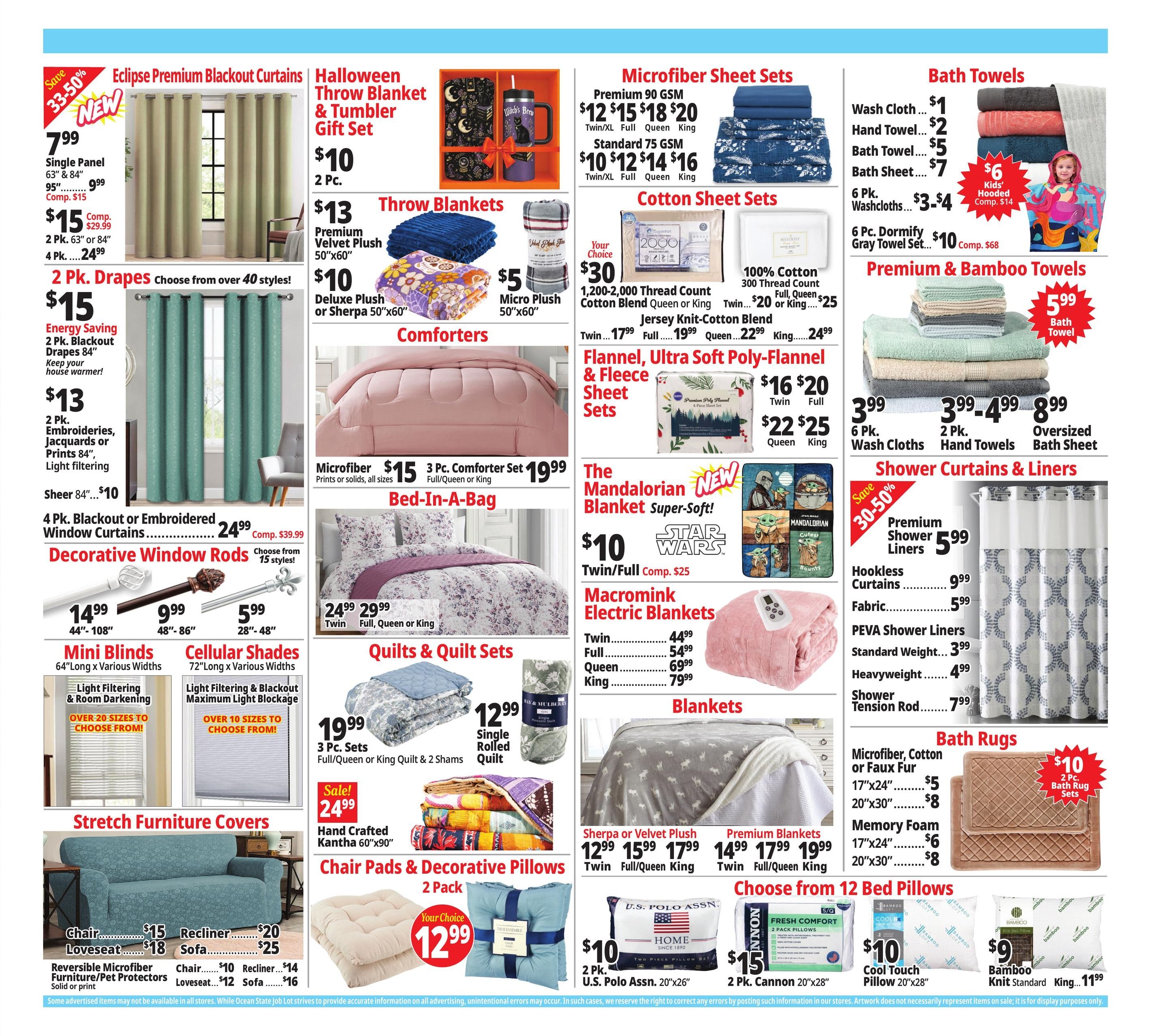 Ocean State Job Lot (Valley Forge Area, PA) Weekly Ad October 1 - 7, 2026
