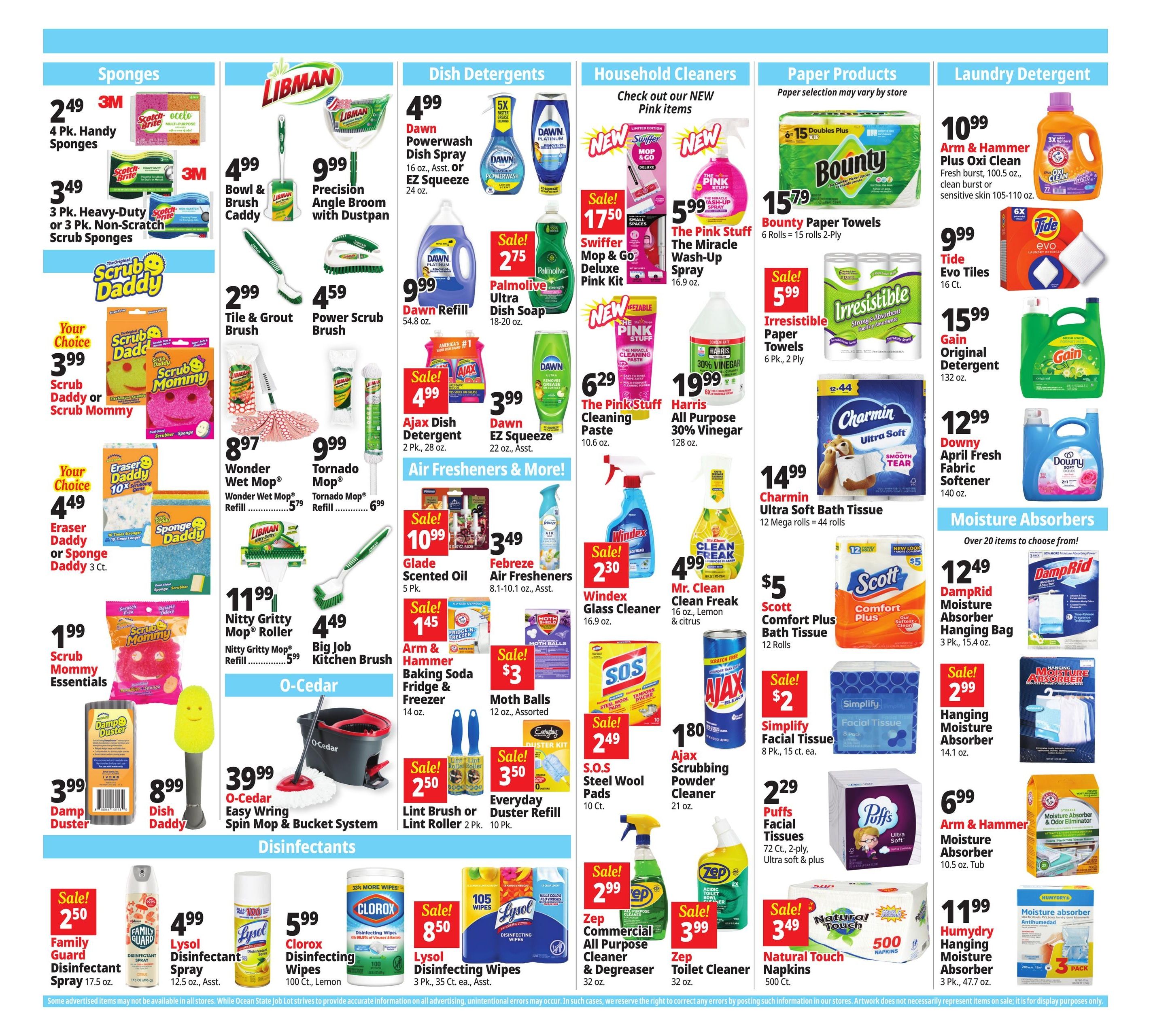 Ocean State Job Lot (Washington Area, DC) Weekly Ad October 1 - 7, 2026
