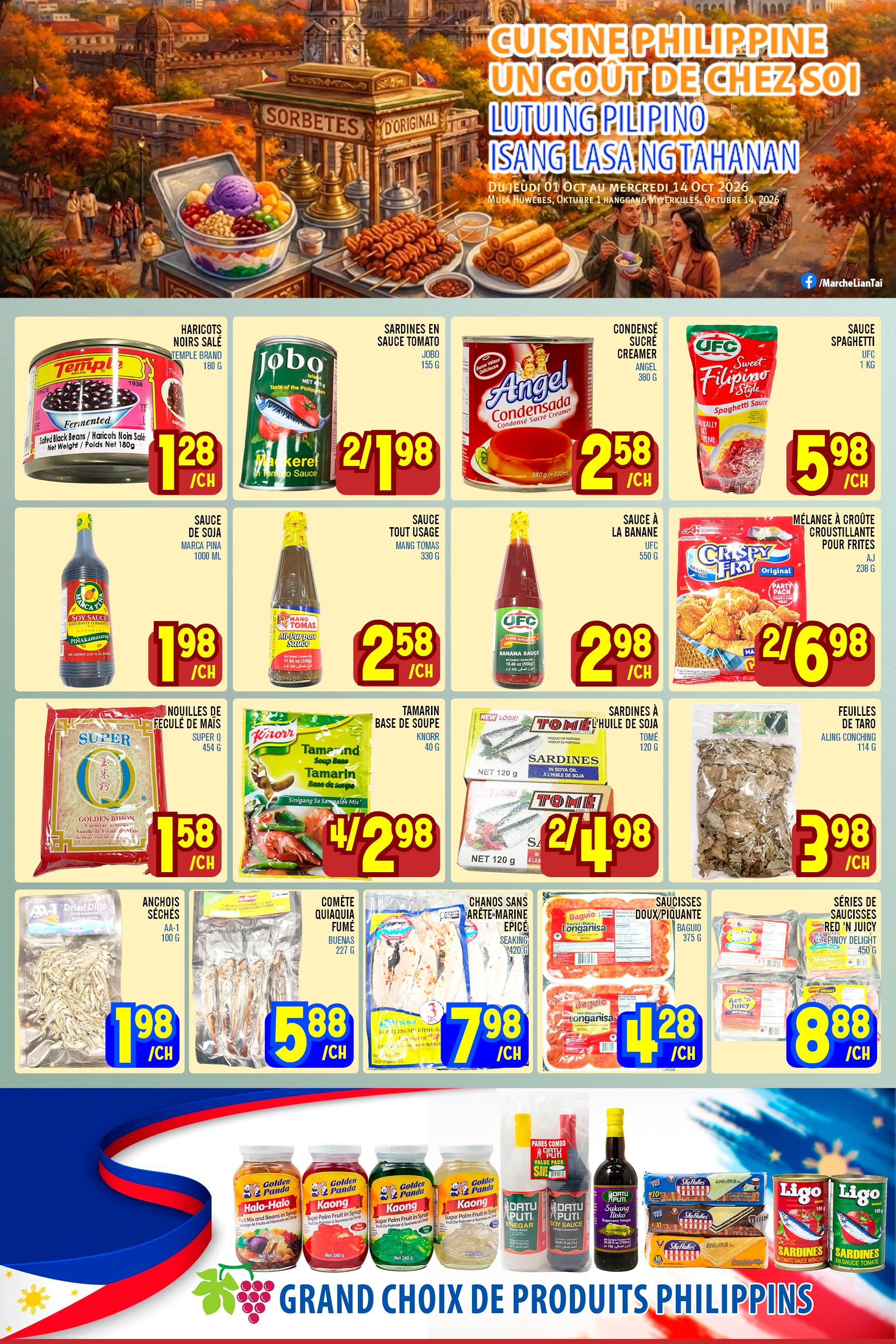 Marche Lian Tai Flyer October 1 to 7