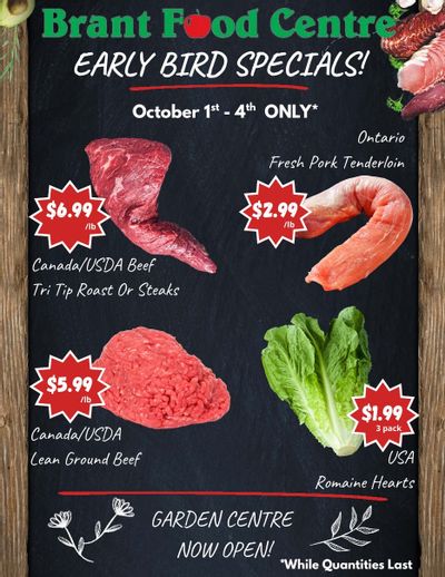 Brant Food Centre Flyer October 1 - 4, 2026