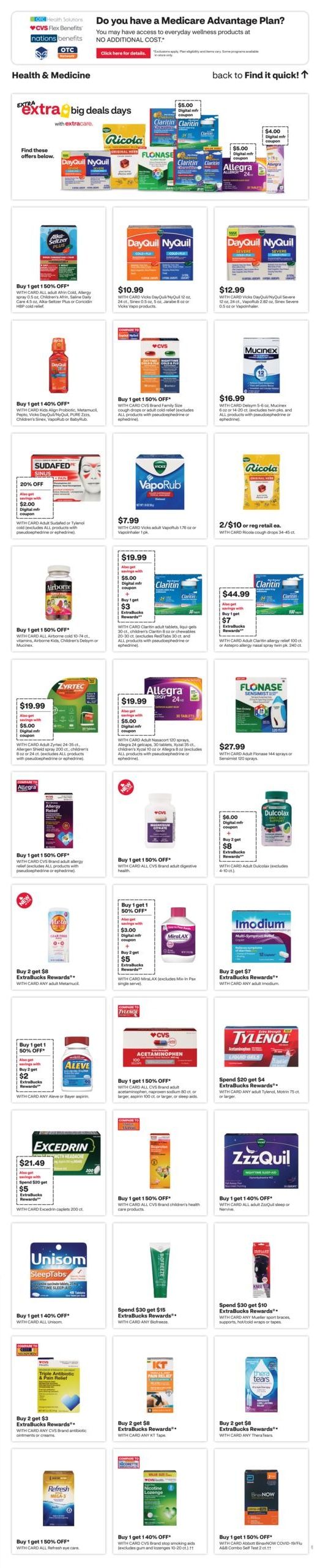 CVS Pharmacy (Clinton Area, MI) Weekly Ad October 4 - 10, 2026