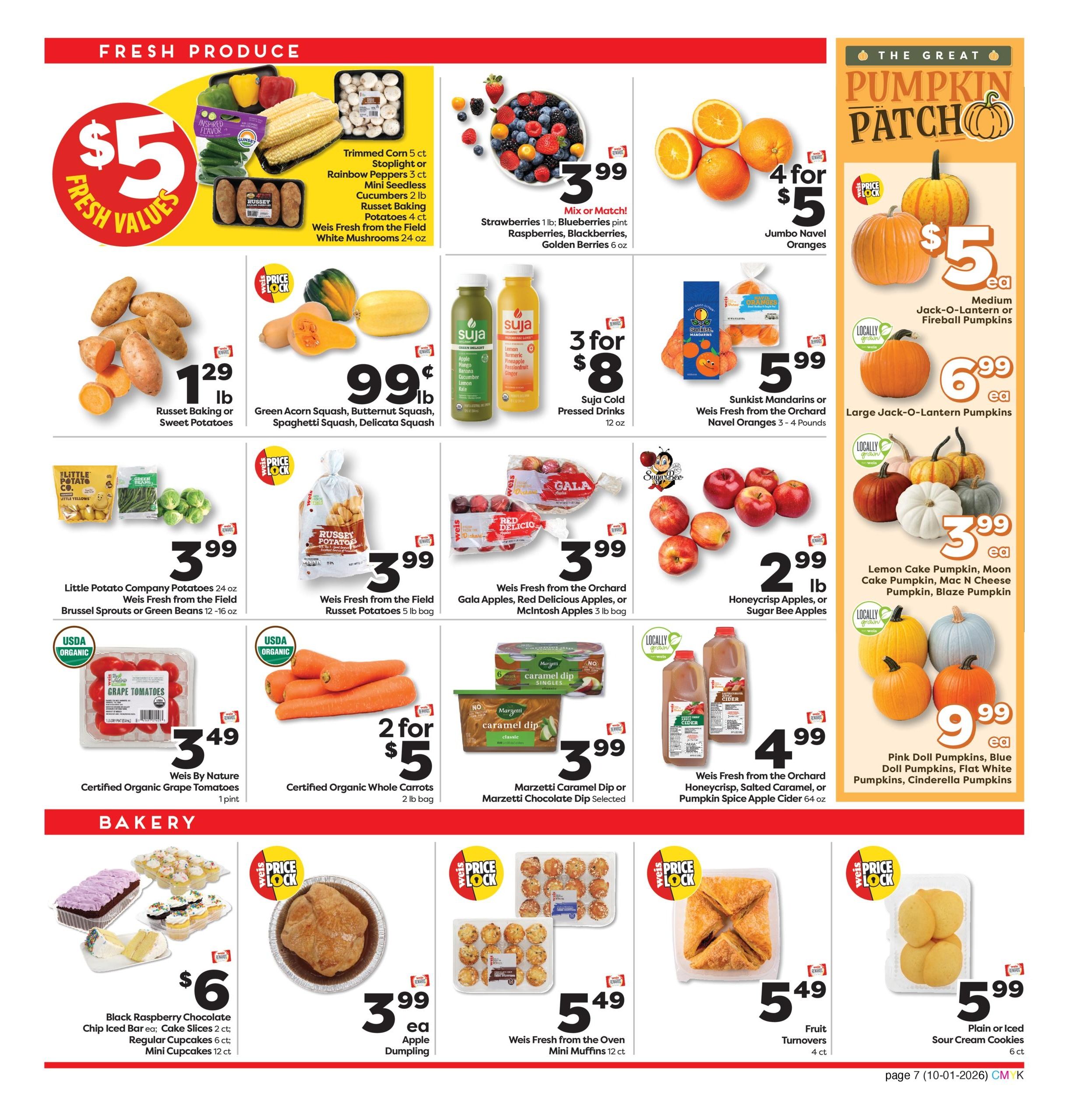 Weis Markets Ad Specials Weekly Ad October 1 - 28, 2026