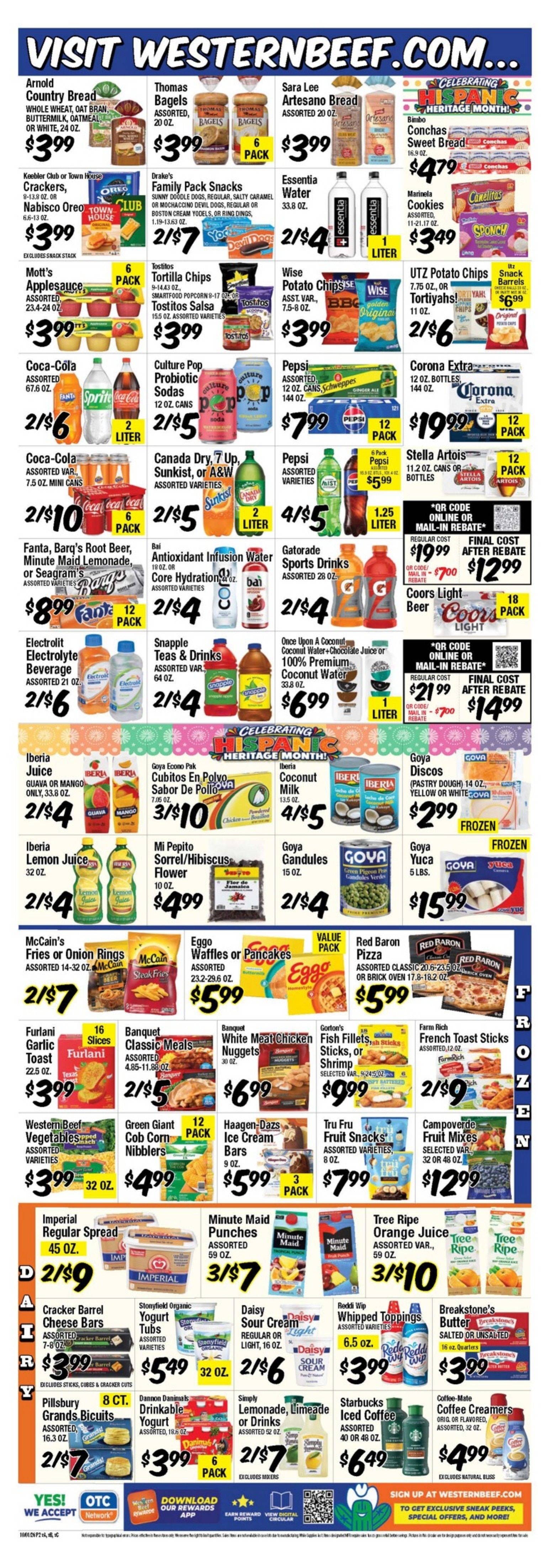 Western Beef Weekly Ad October 1 - 7, 2026