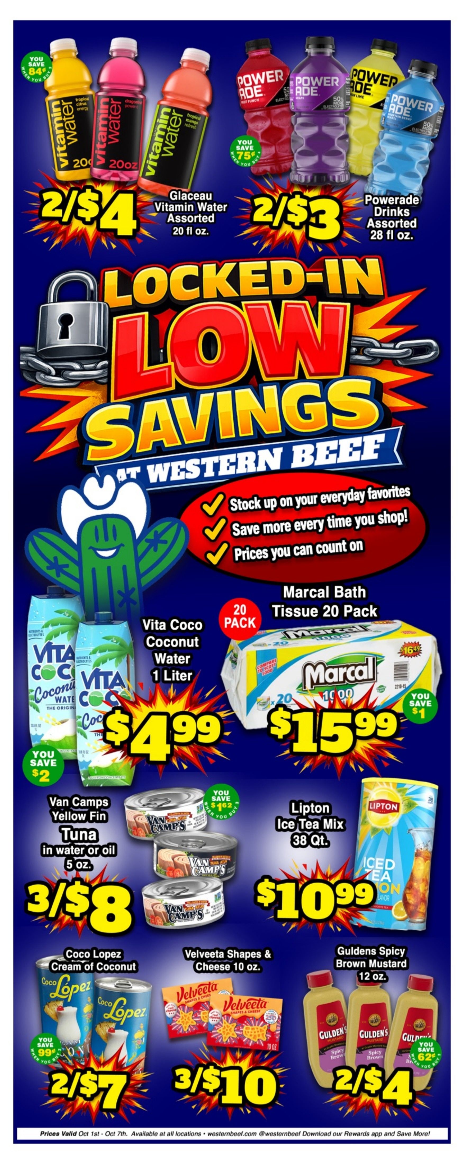 Western Beef Weekly Ad October 1 - 7, 2026