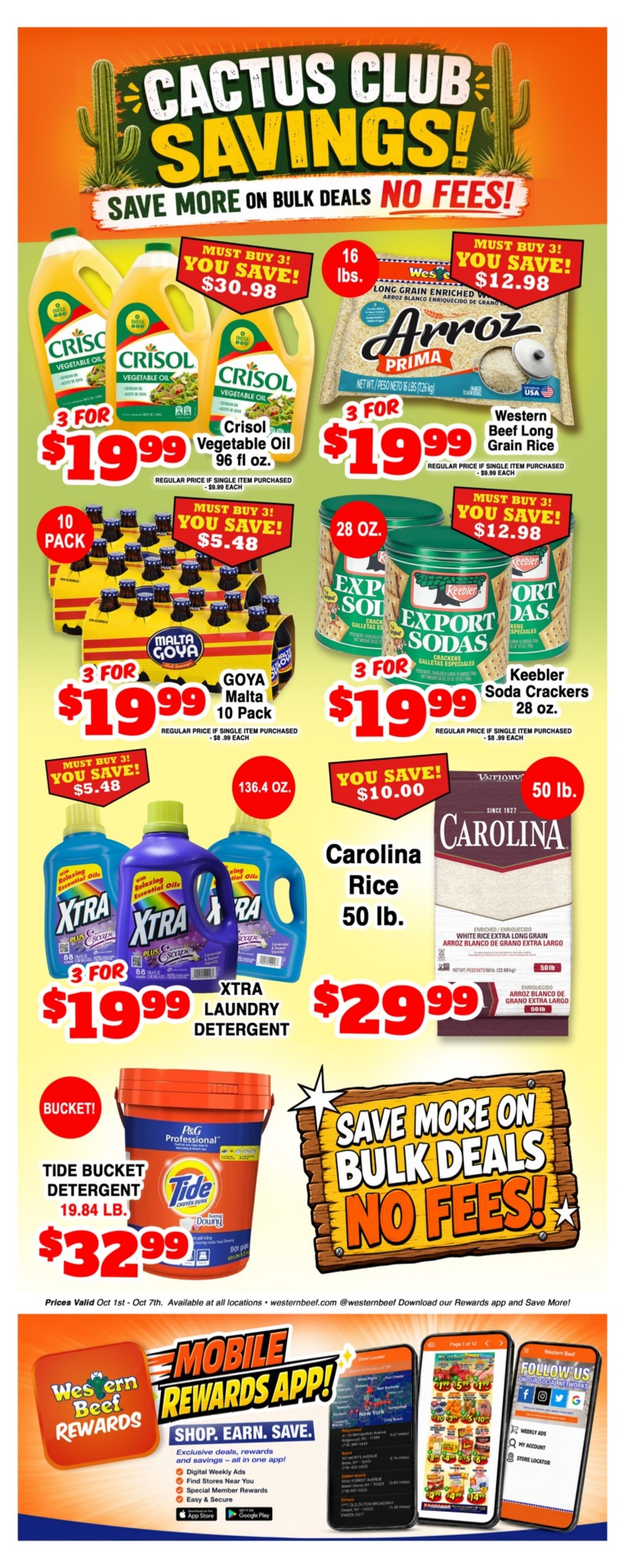 Western Beef Weekly Ad October 1 - 7, 2026