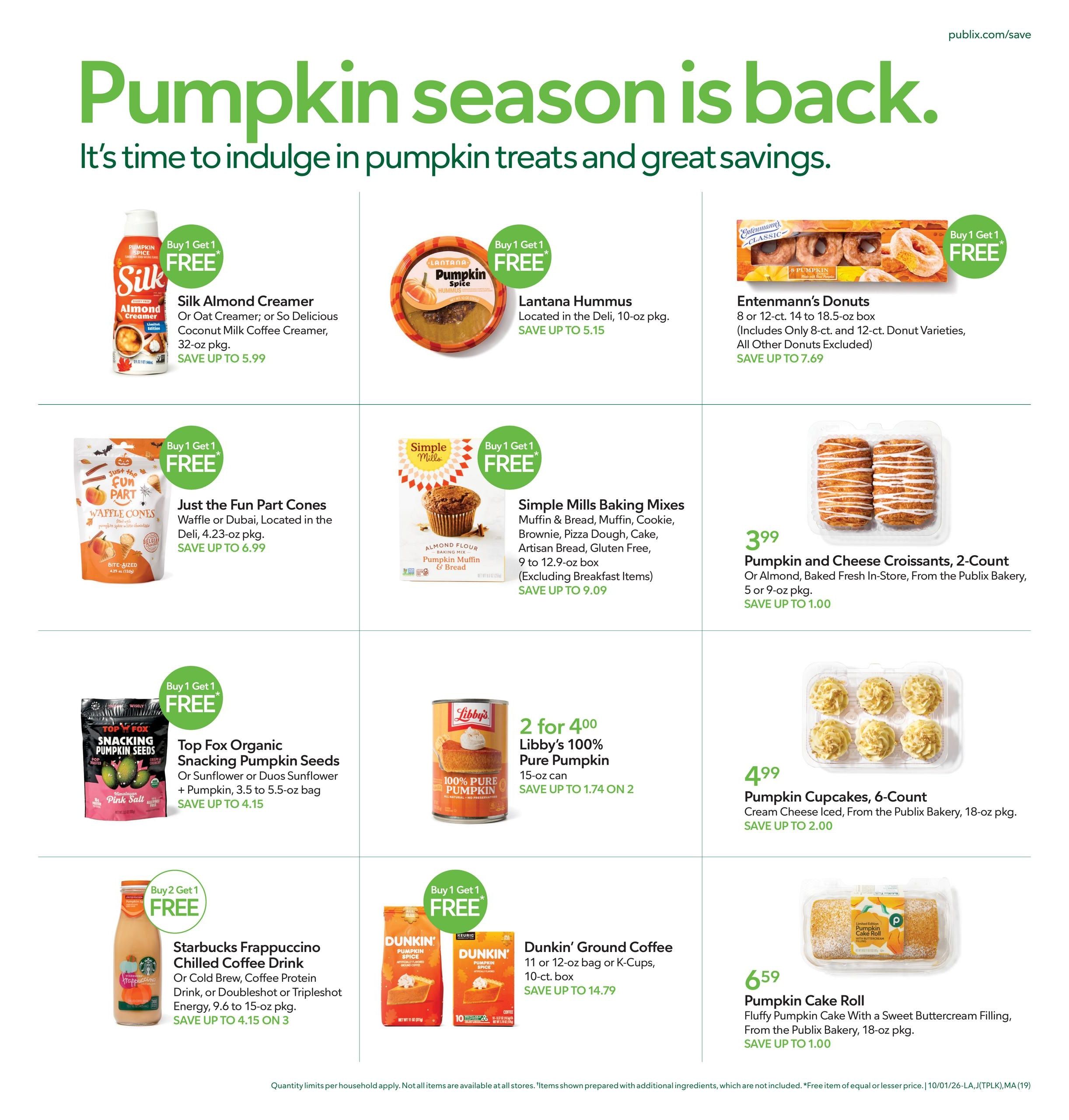 Publix (Cape Coral Area, FL) Weekly Ad October 1 - 7, 2026