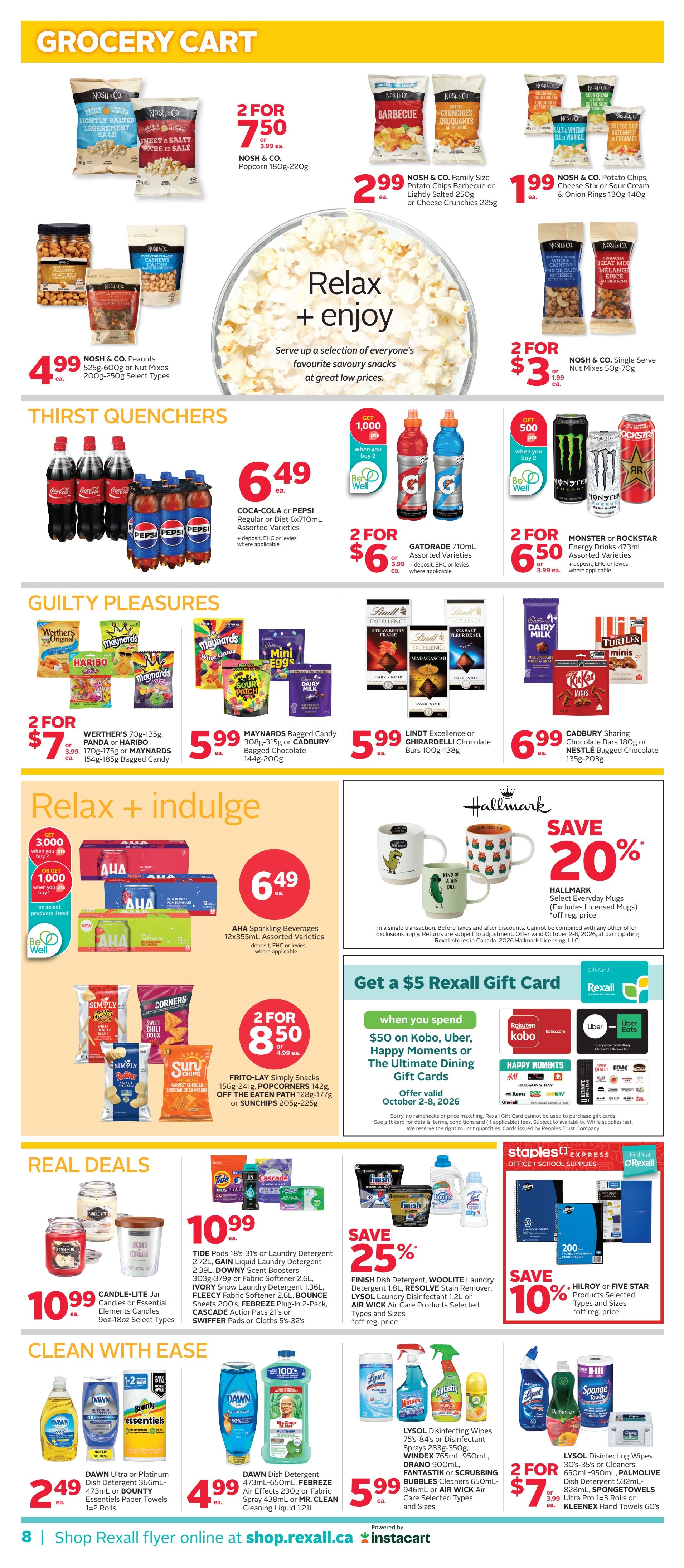 Rexall (MB) Flyer October 2 to 8