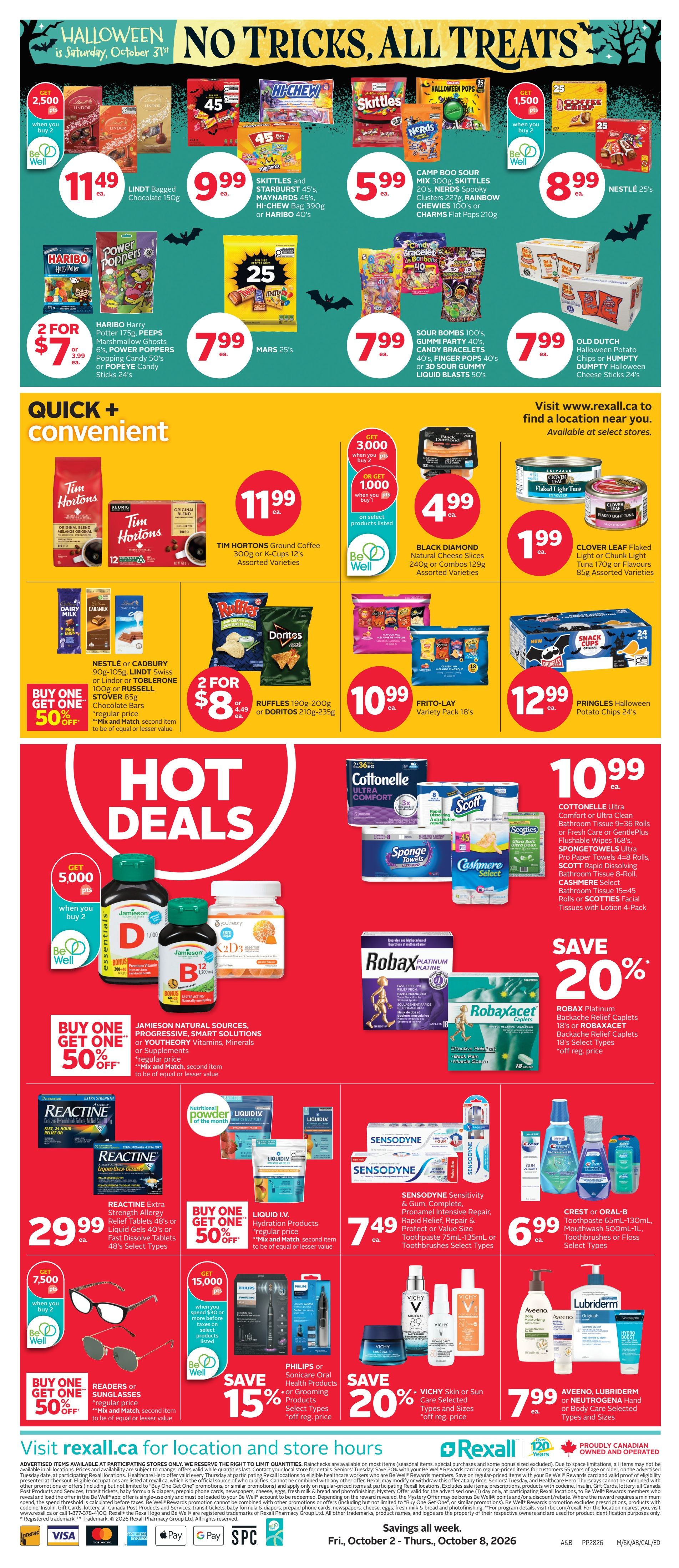 Rexall (MB) Flyer October 2 to 8