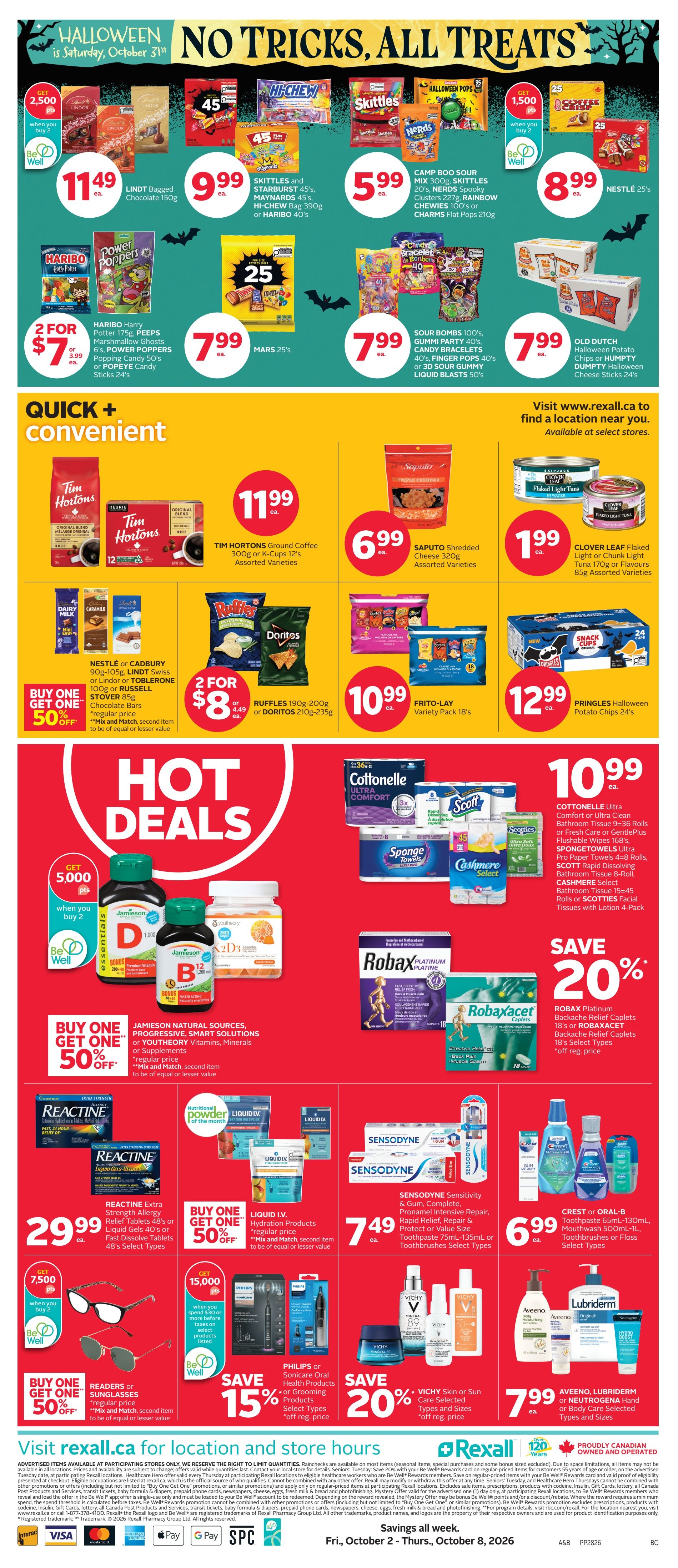 Rexall (BC) Flyer October 2 to 8