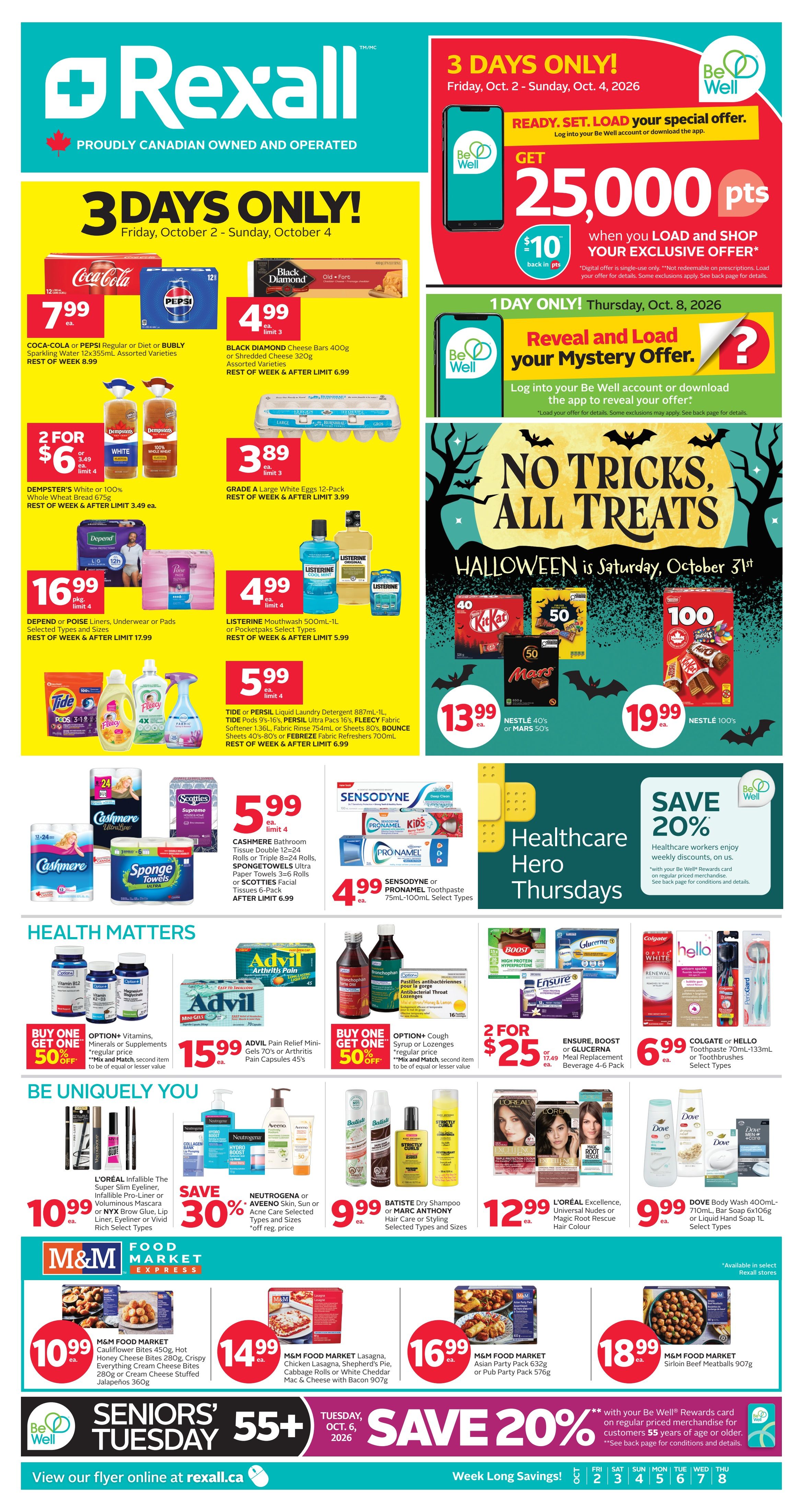 Rexall (ON) Flyer October 2 to 8
