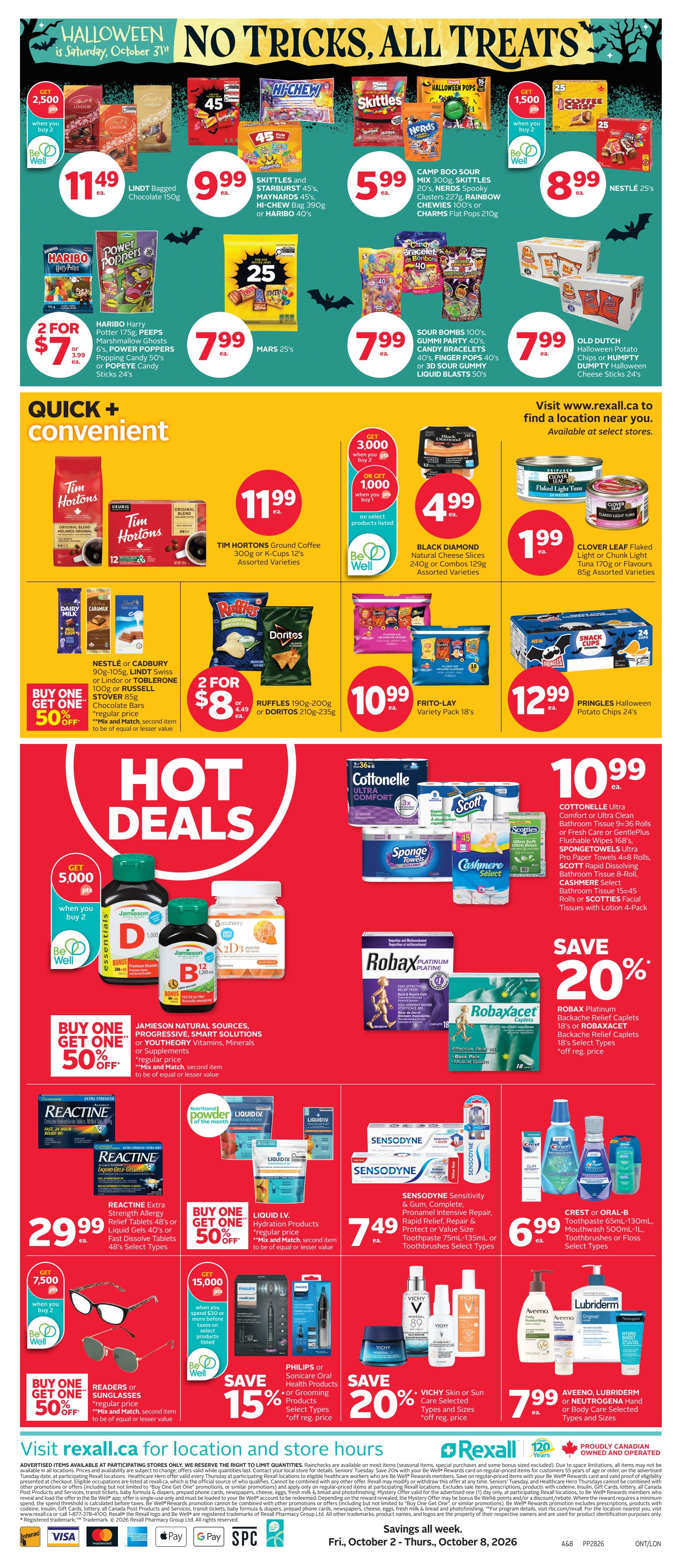 Rexall (ON) Flyer October 2 to 8