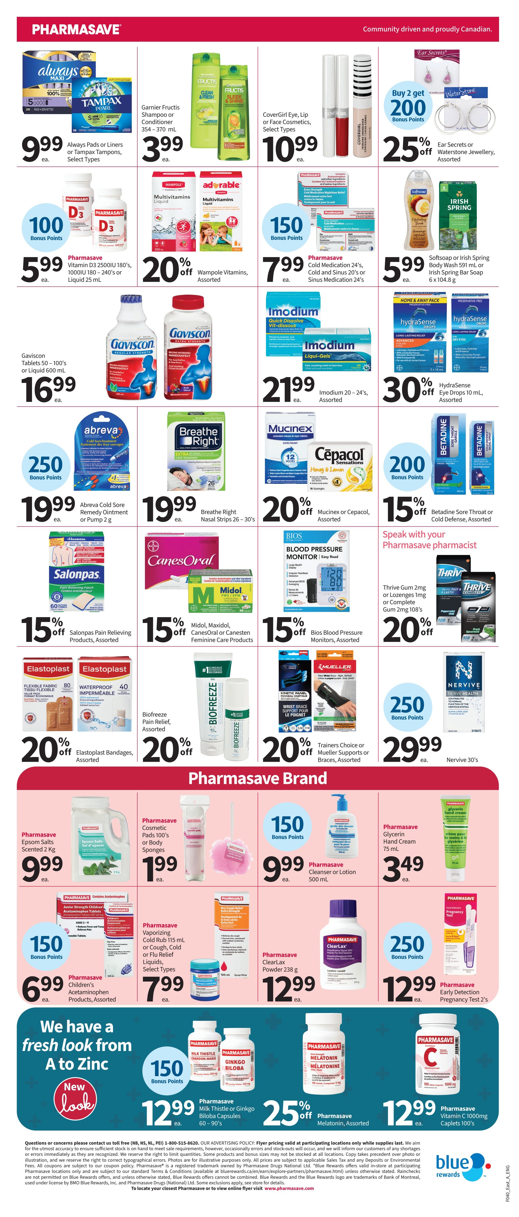 Pharmasave (Atlantic) Flyer October 2 to 8
