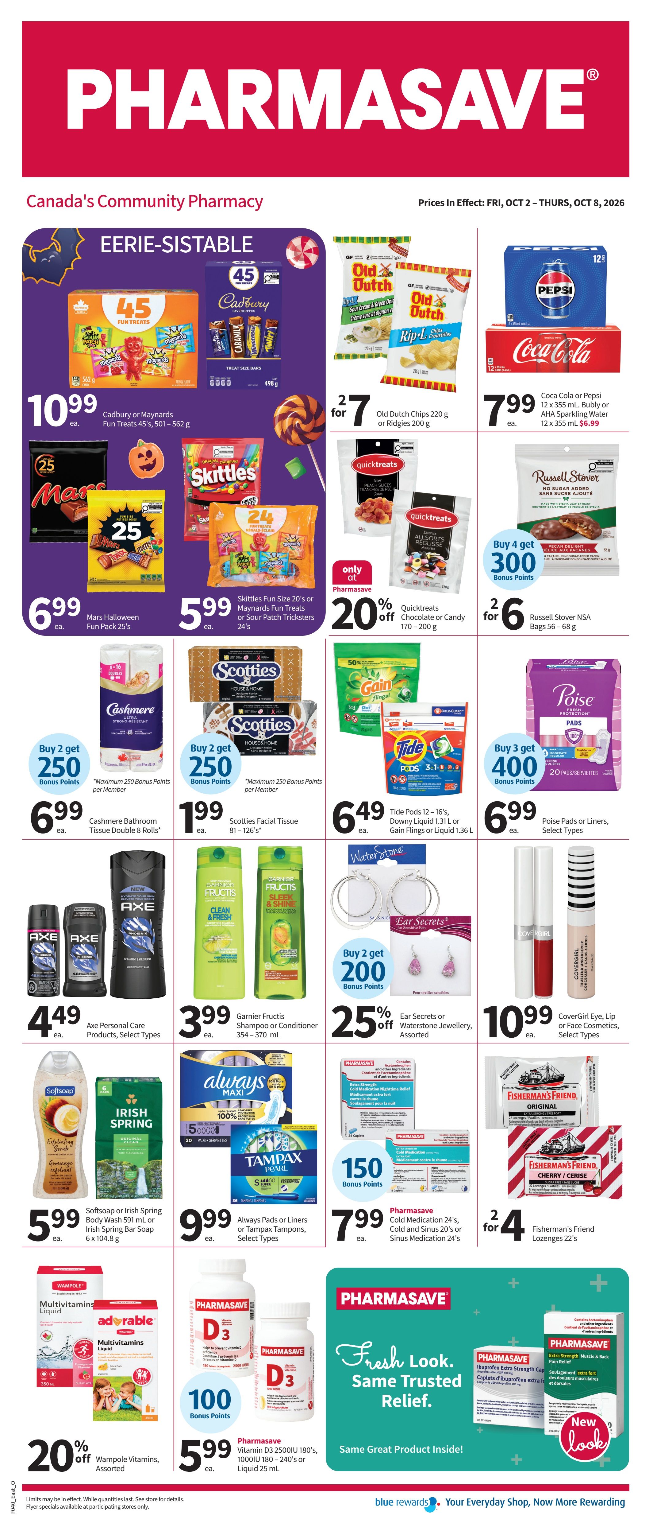 Pharmasave (ON) Flyer October 2 to 8