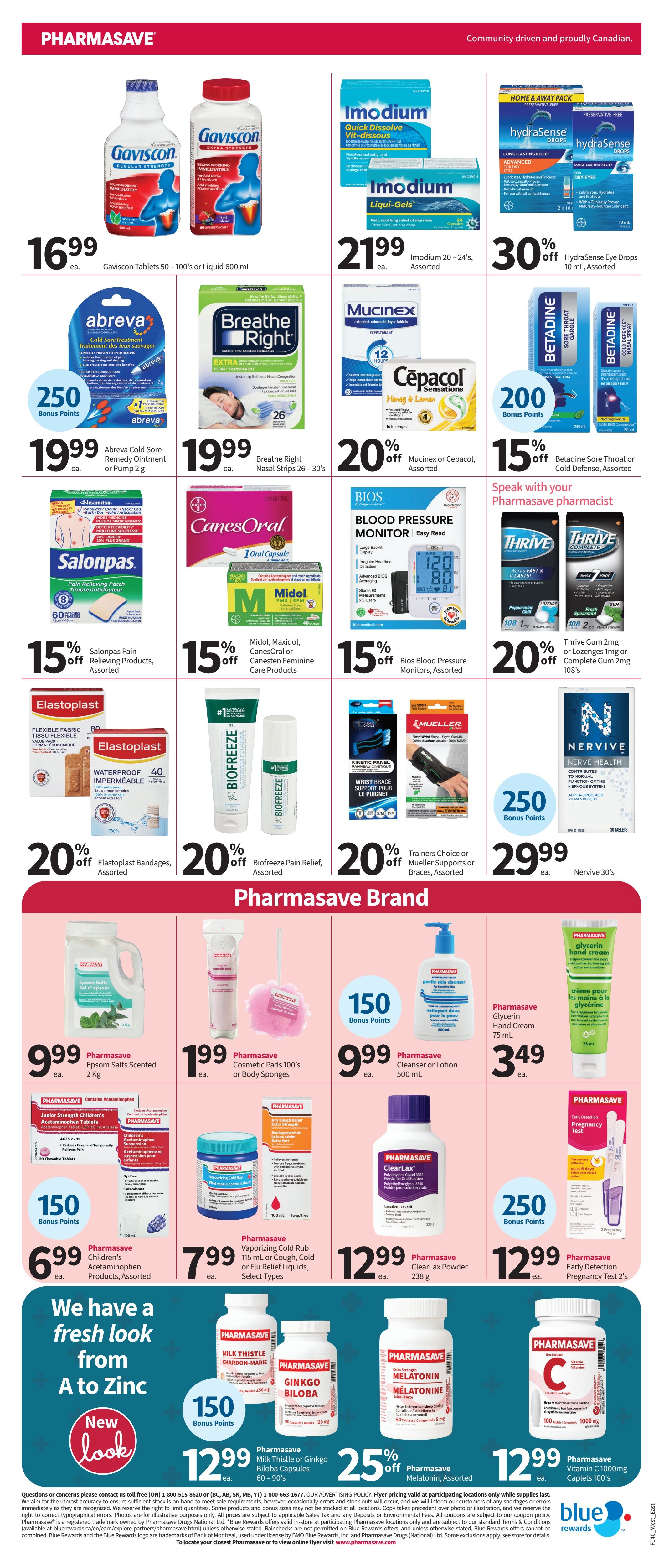 Pharmasave (ON) Flyer October 2 to 8