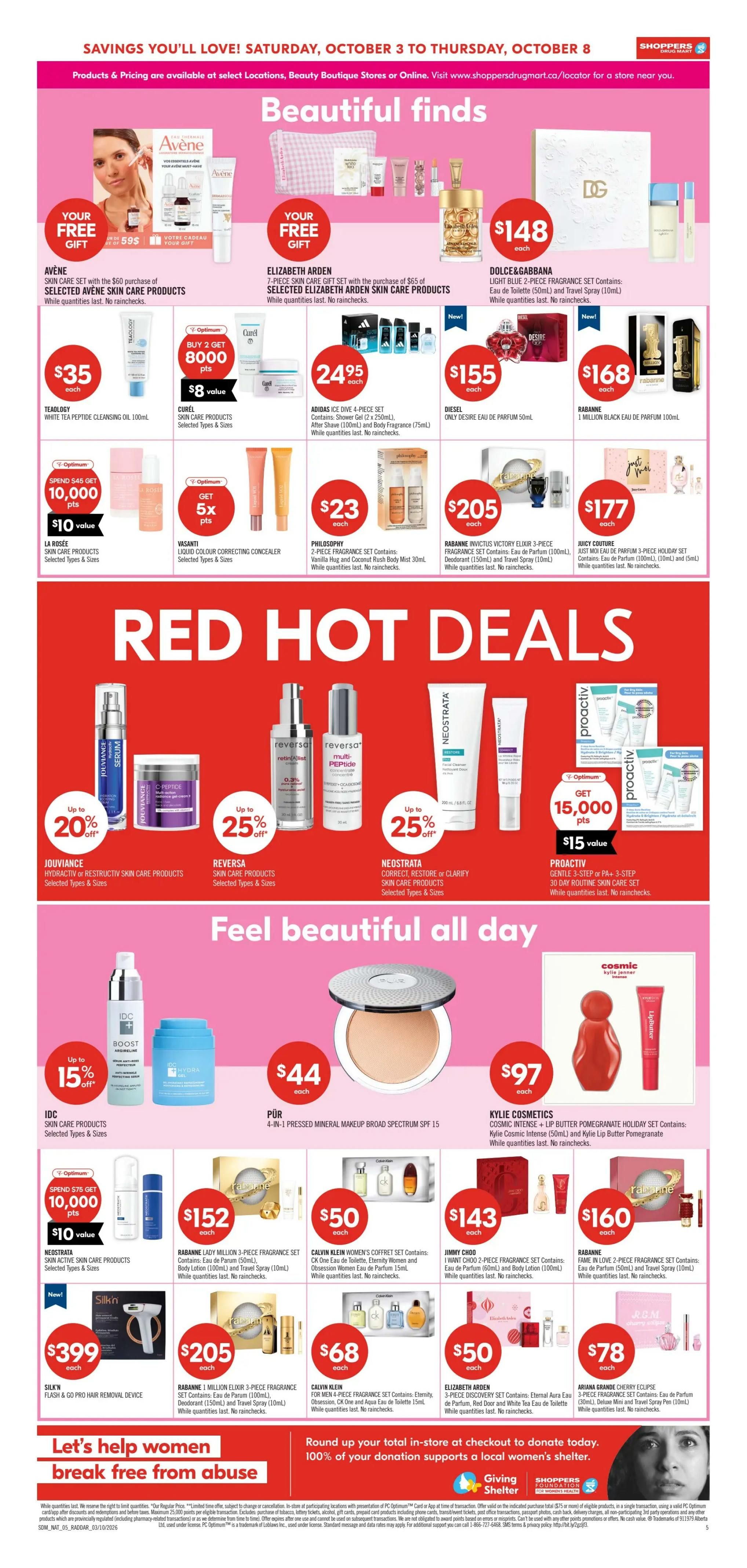 Shoppers Drug Mart (ON) Flyer October 3 to 8