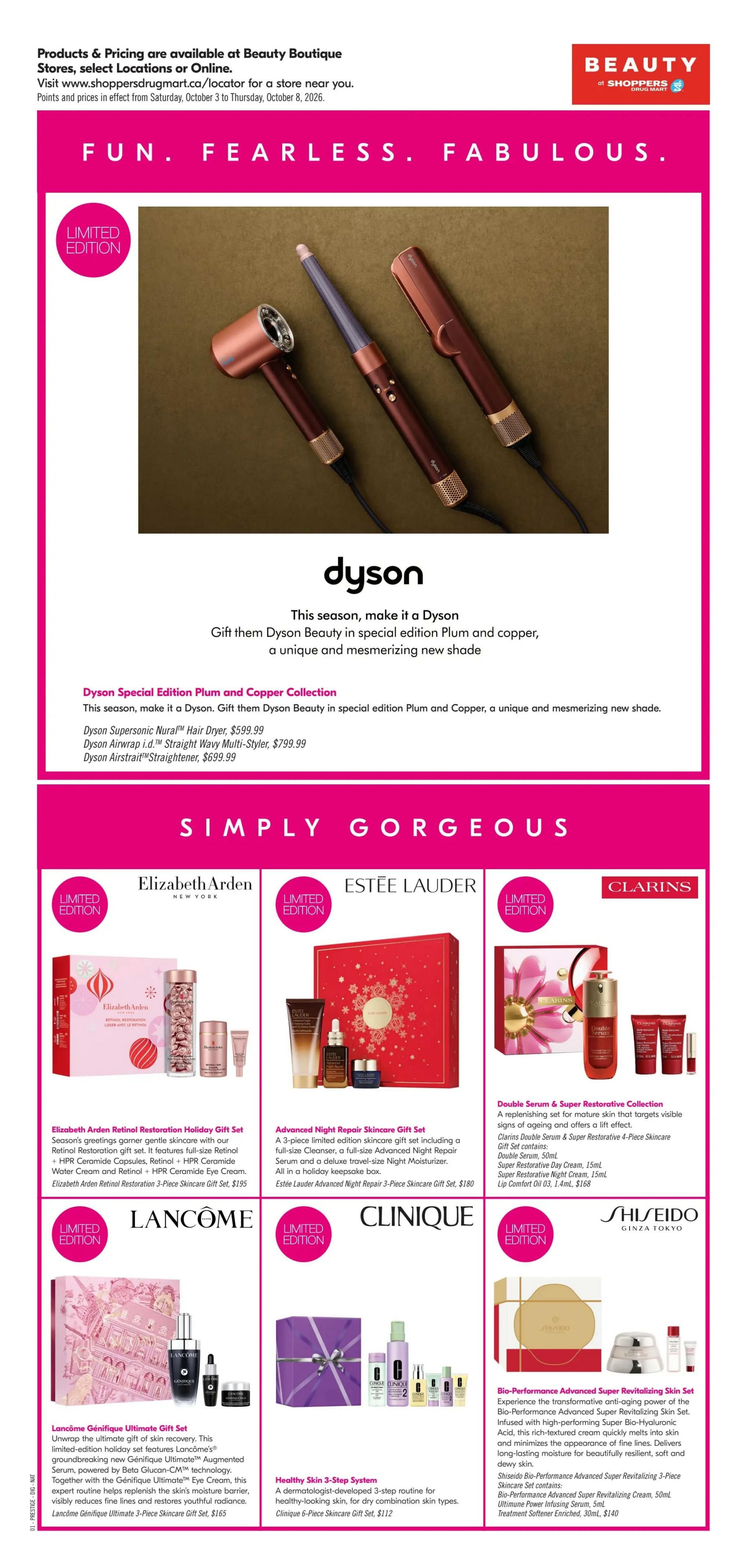 Shoppers Drug Mart (ON) Flyer October 3 to 8