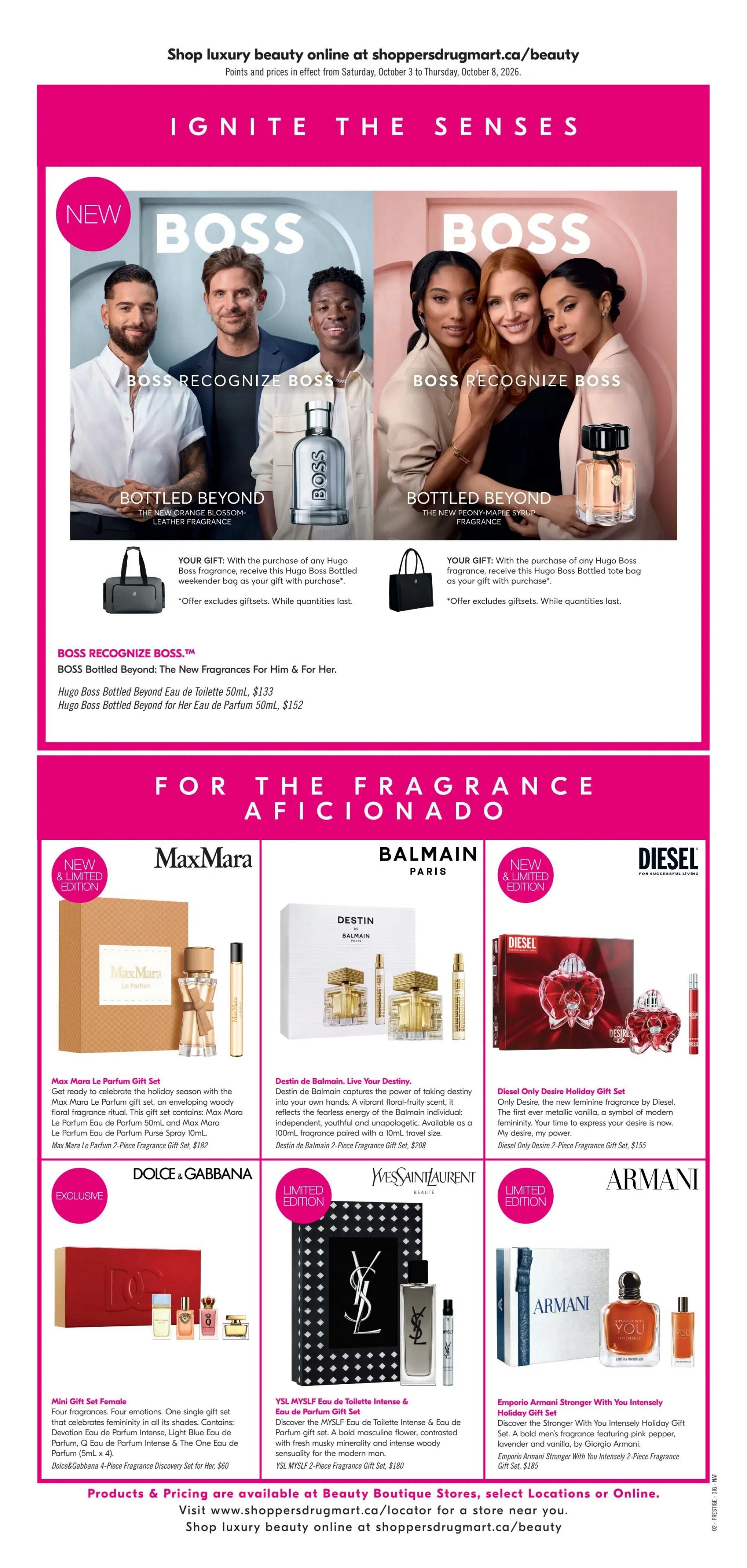 Shoppers Drug Mart (ON) Flyer October 3 to 8