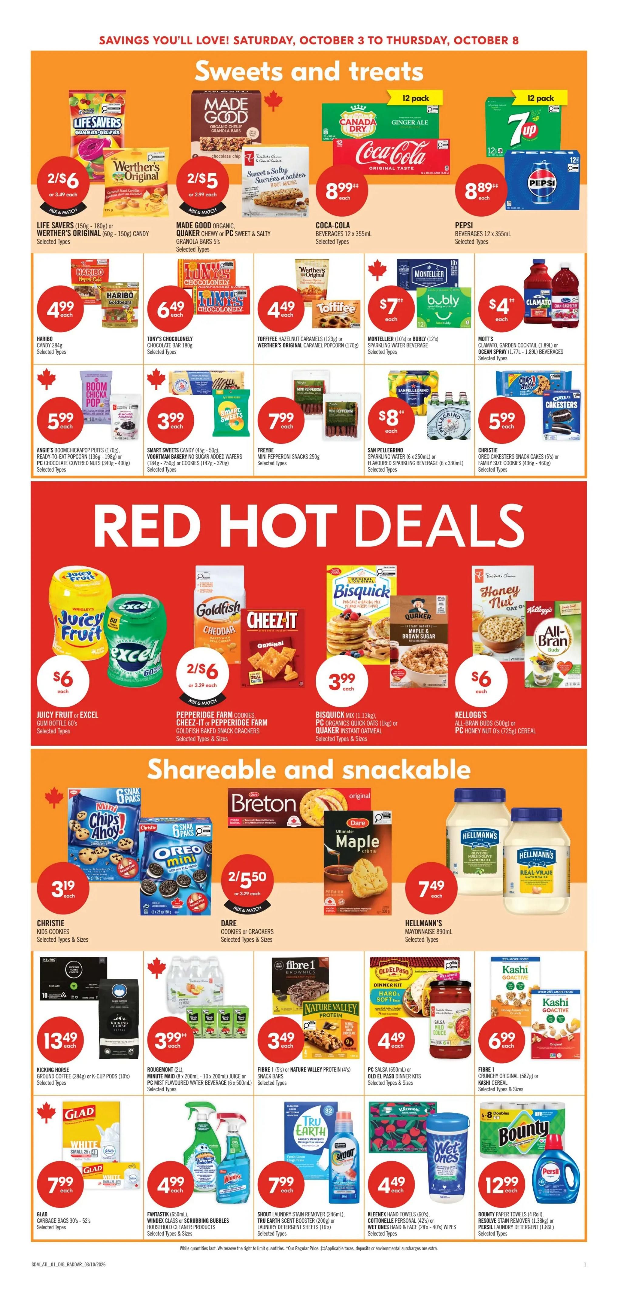 Shoppers Drug Mart (Atlantic) Flyer October 3 to 8