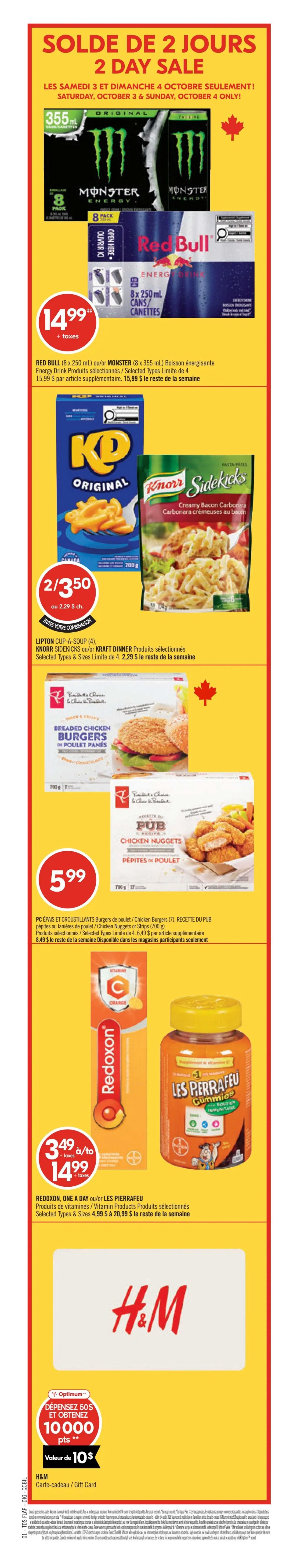 Pharmaprix Flyer October 3 to 8