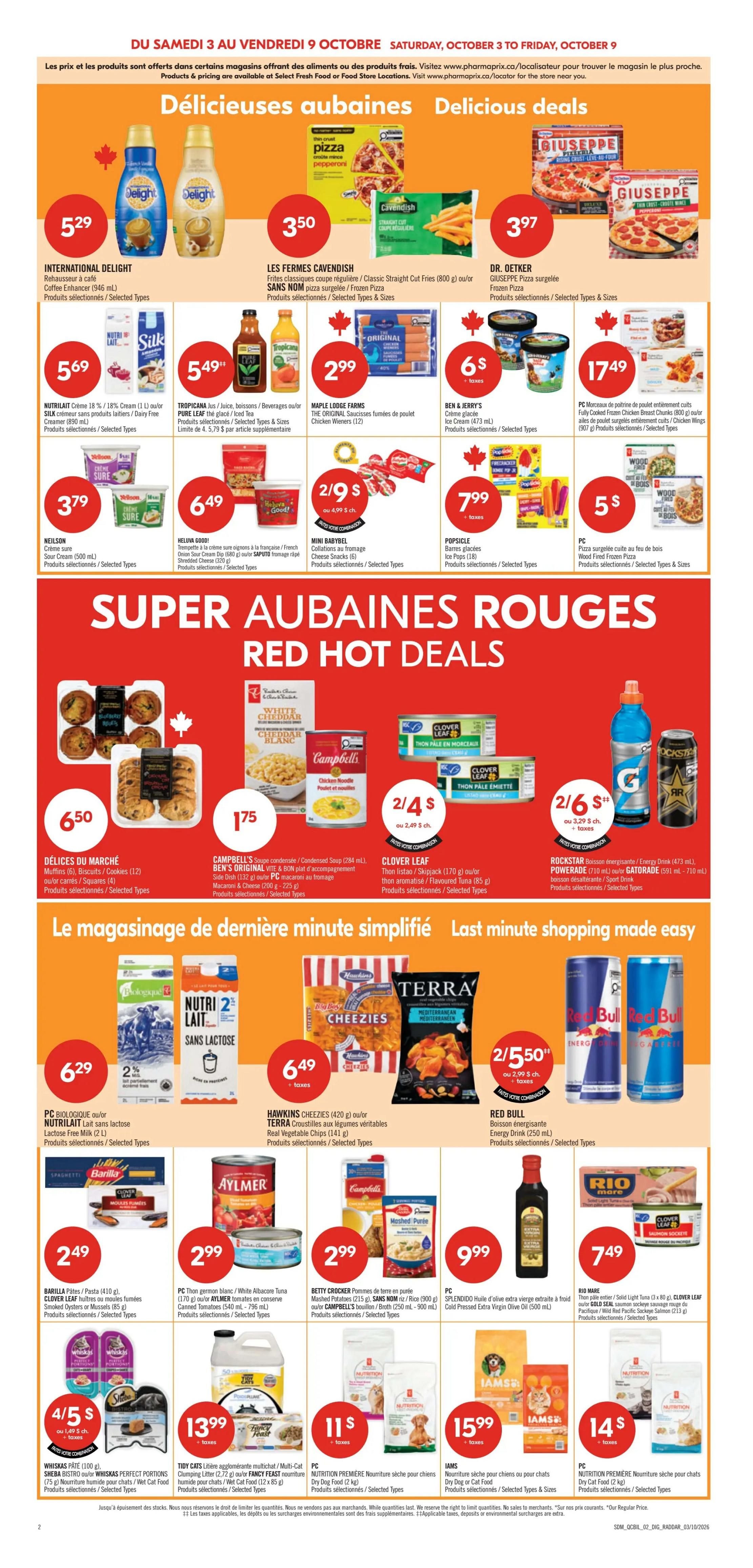 Pharmaprix Flyer October 3 to 8