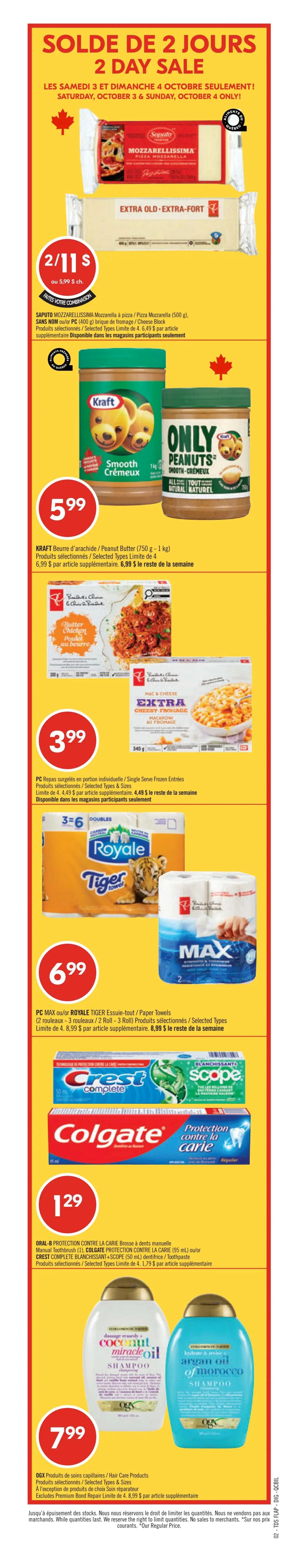 Pharmaprix Flyer October 3 to 8