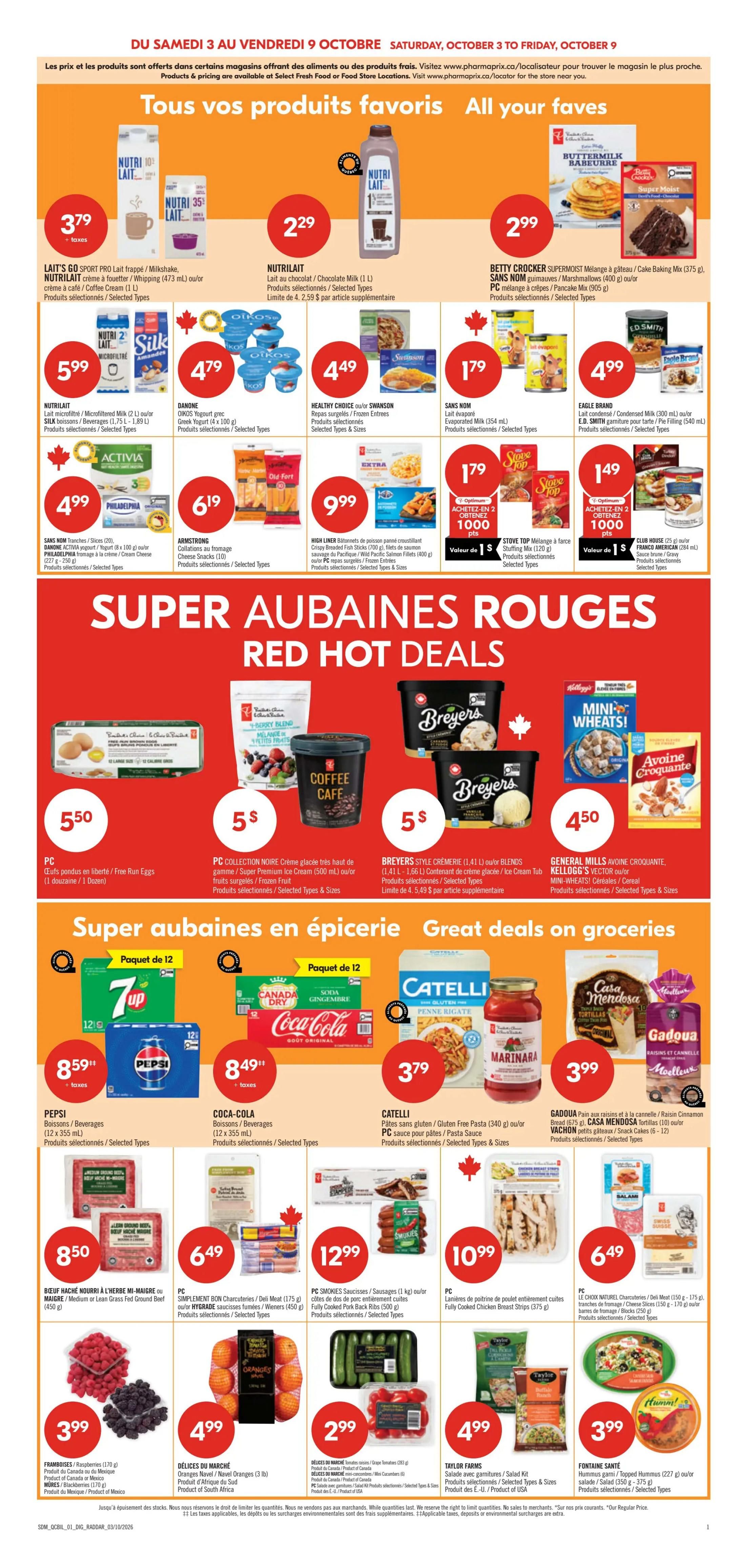 Pharmaprix Flyer October 3 to 8