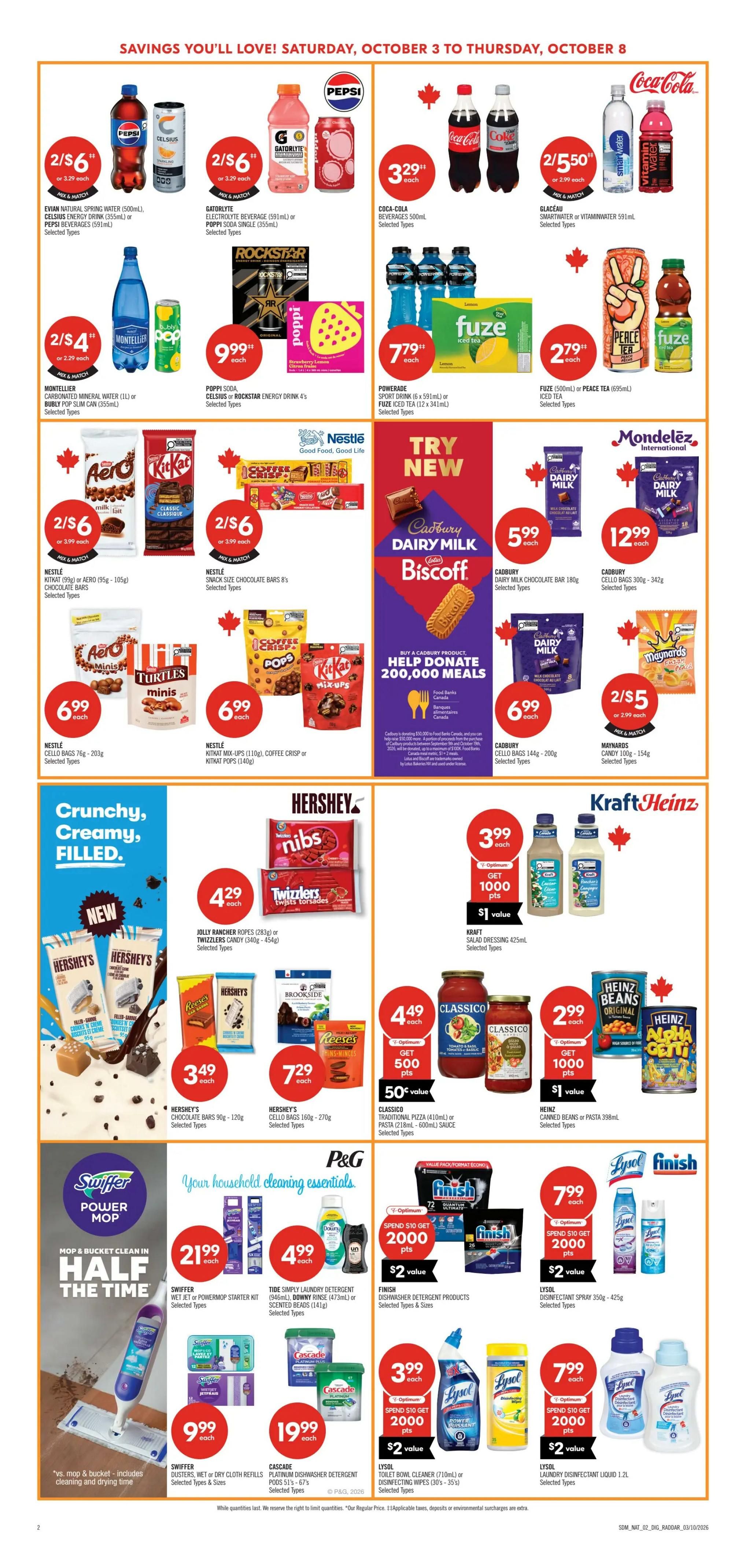 Shoppers Drug Mart (West) Flyer October 3 to 8