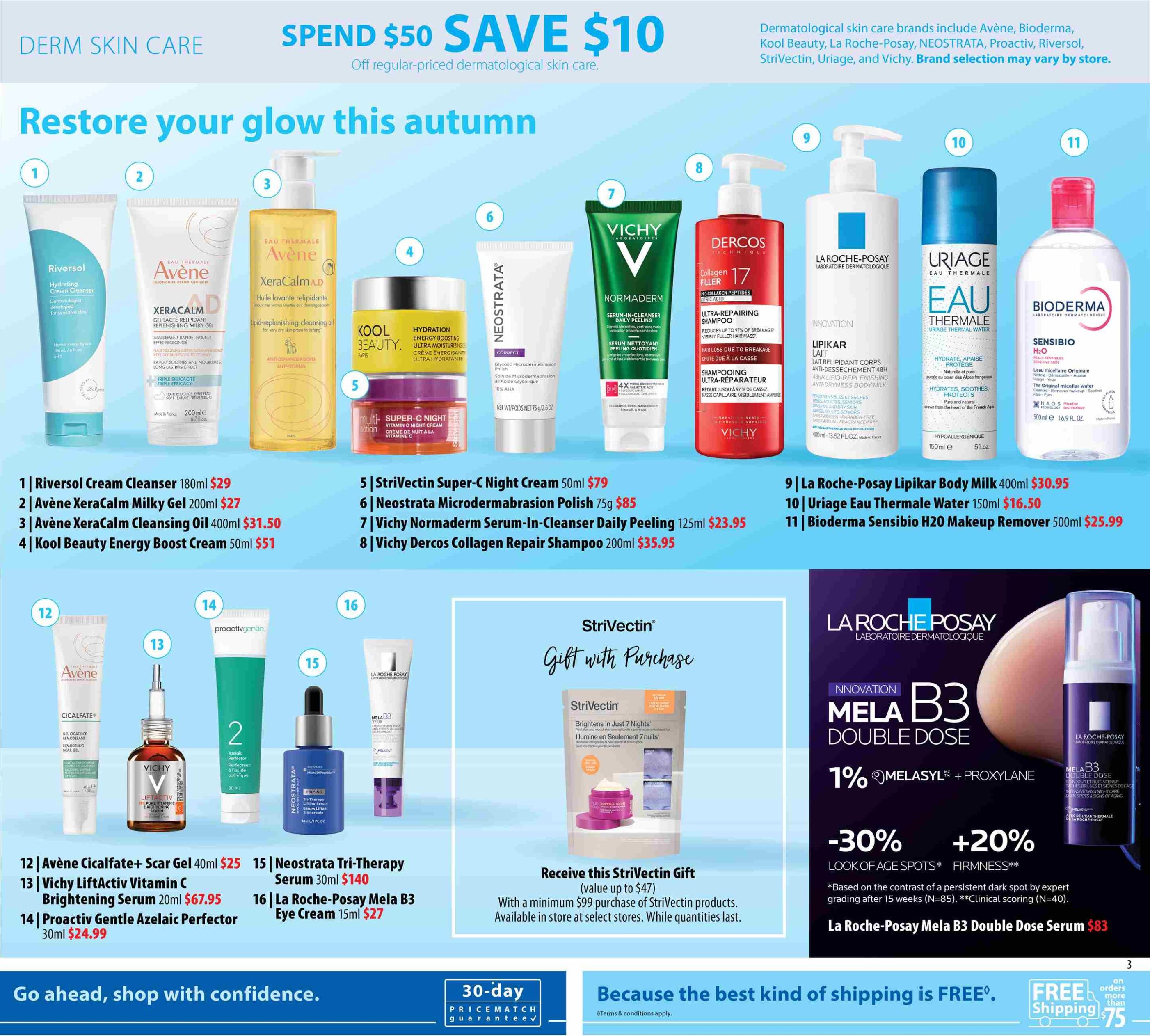 London Drugs Luxury Beauty Event Flyer October 2 to 14