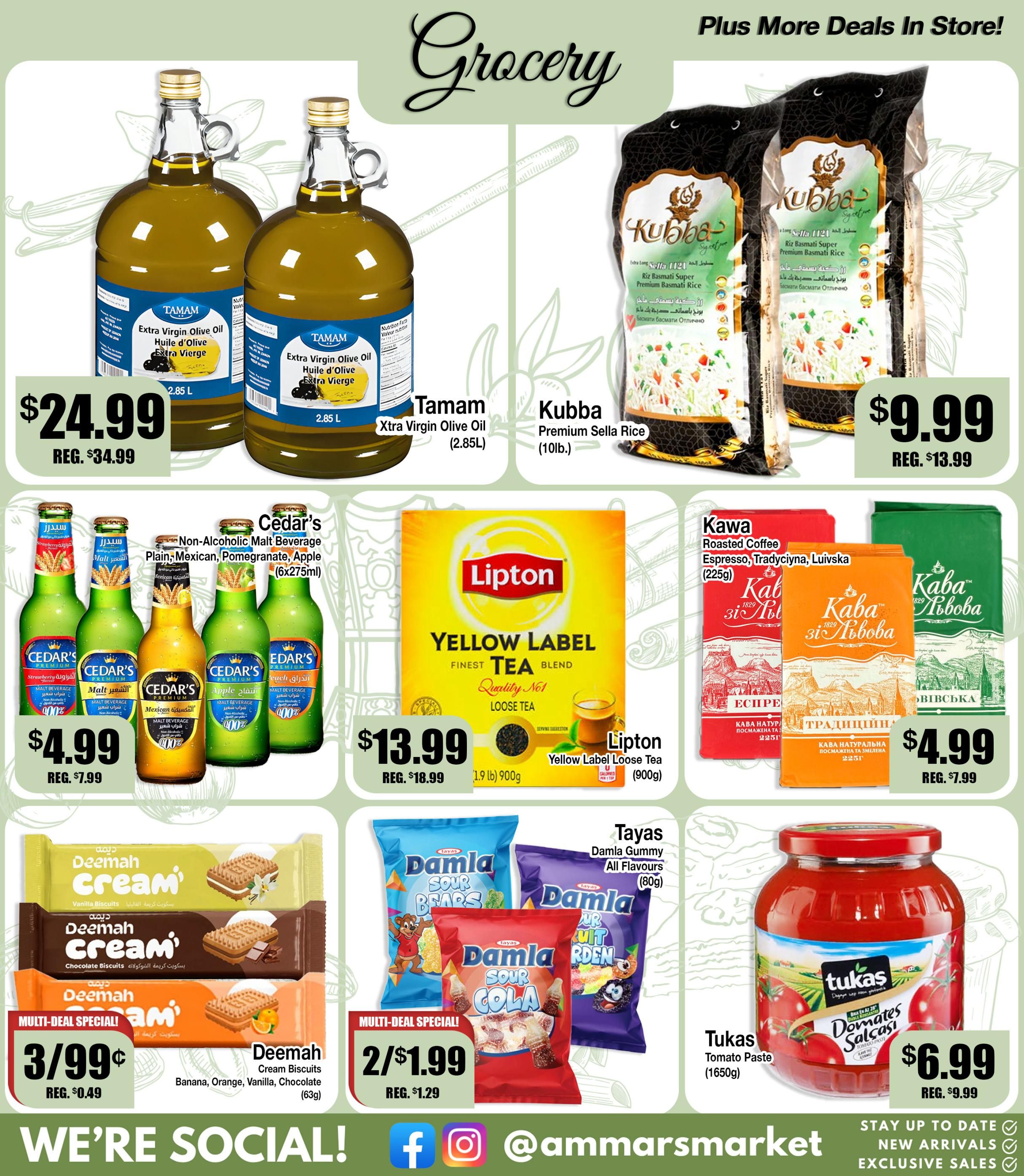 Ammar's Halal Meats Flyer October 1 to 7