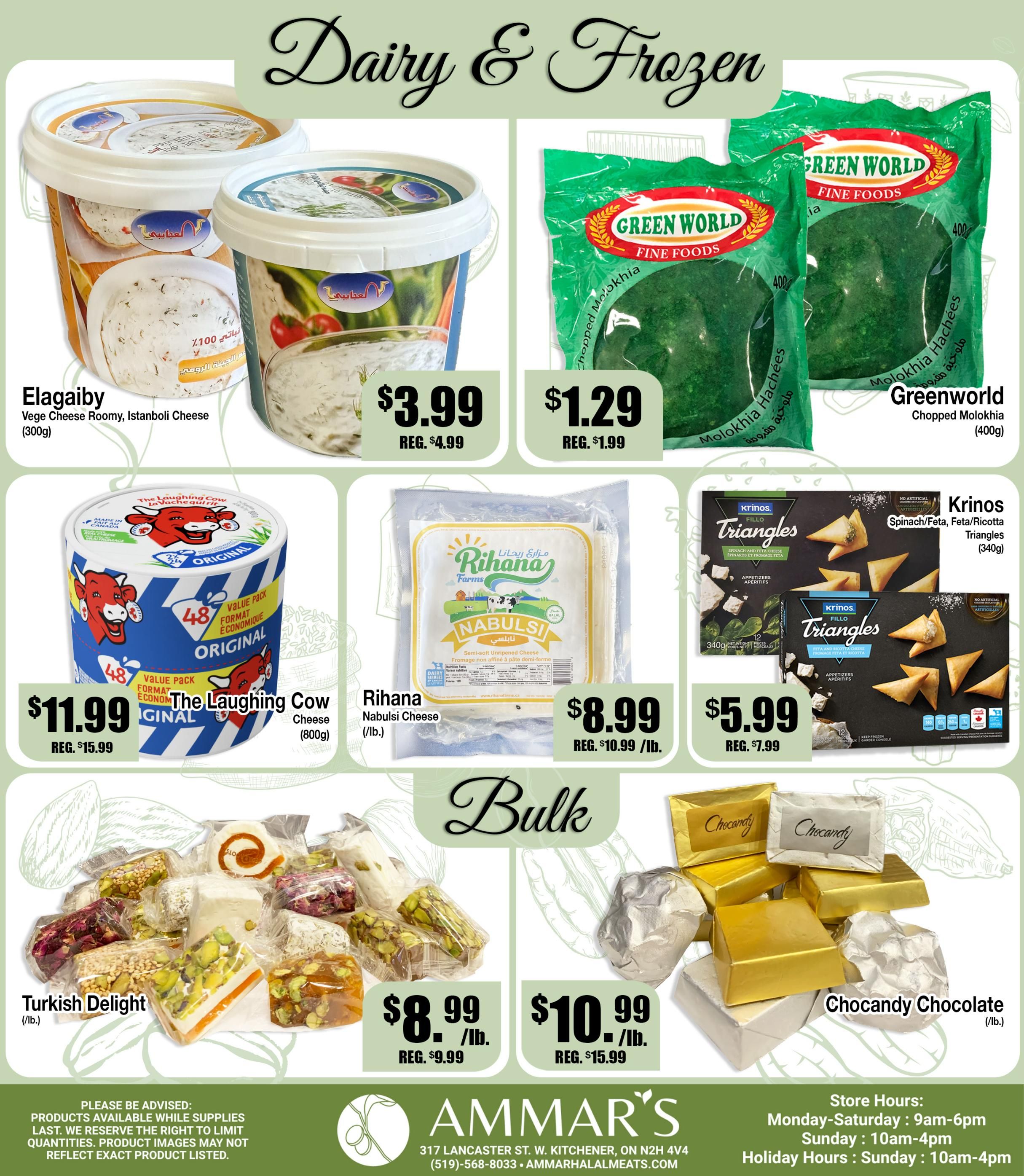 Ammar's Halal Meats Flyer October 1 to 7