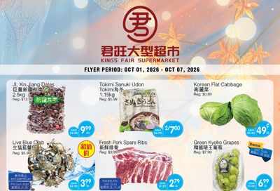 Kings Fair Supermarket Flyer October 1 to 7