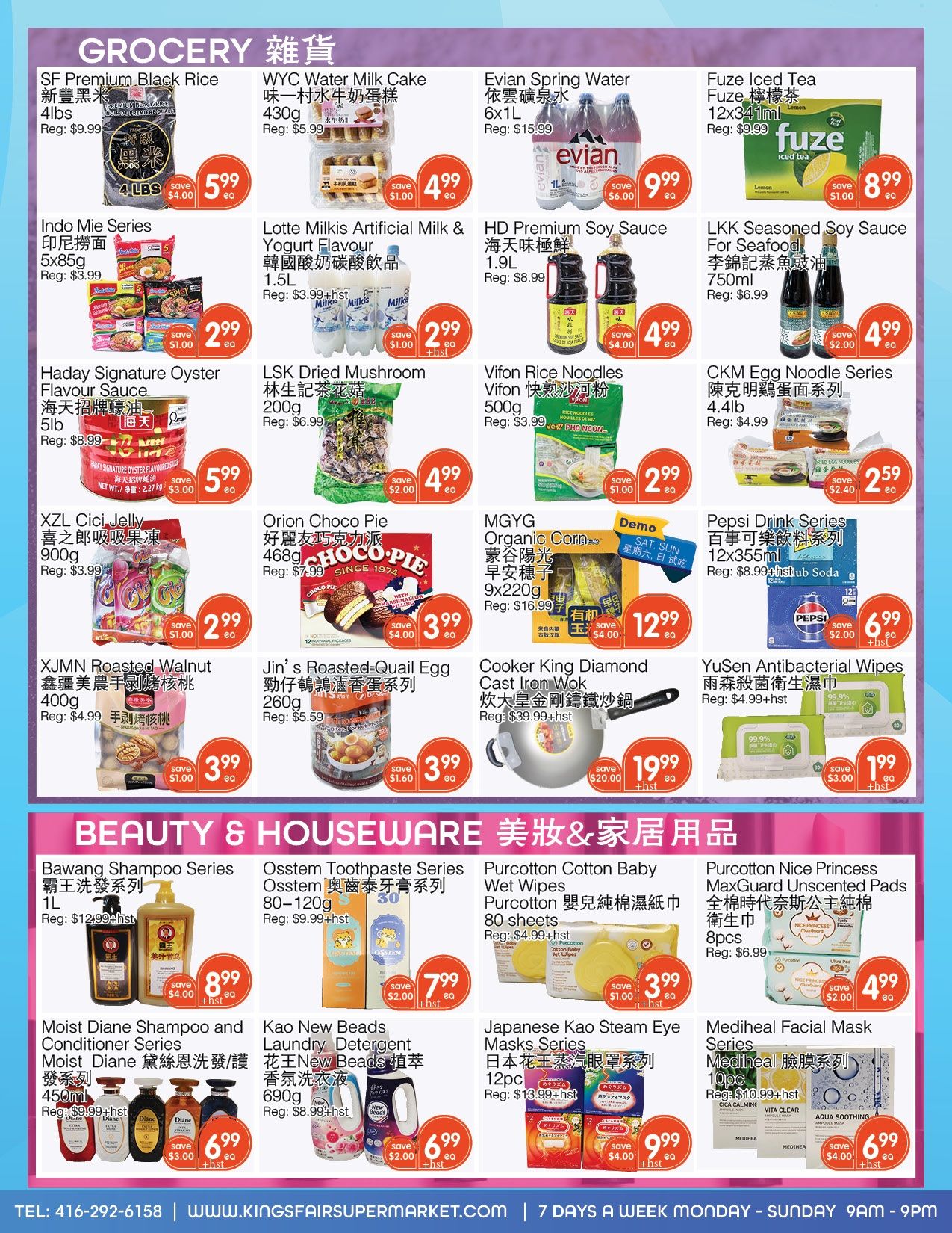 Kings Fair Supermarket Flyer October 1 to 7