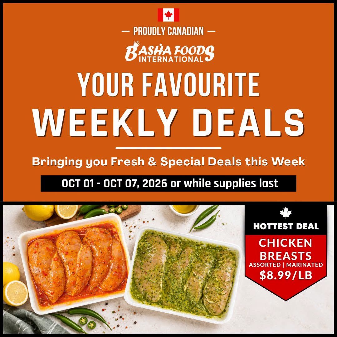 Basha Foods International Flyer October 1 to 7