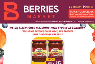 Berries Market Flyer October 1 to 7