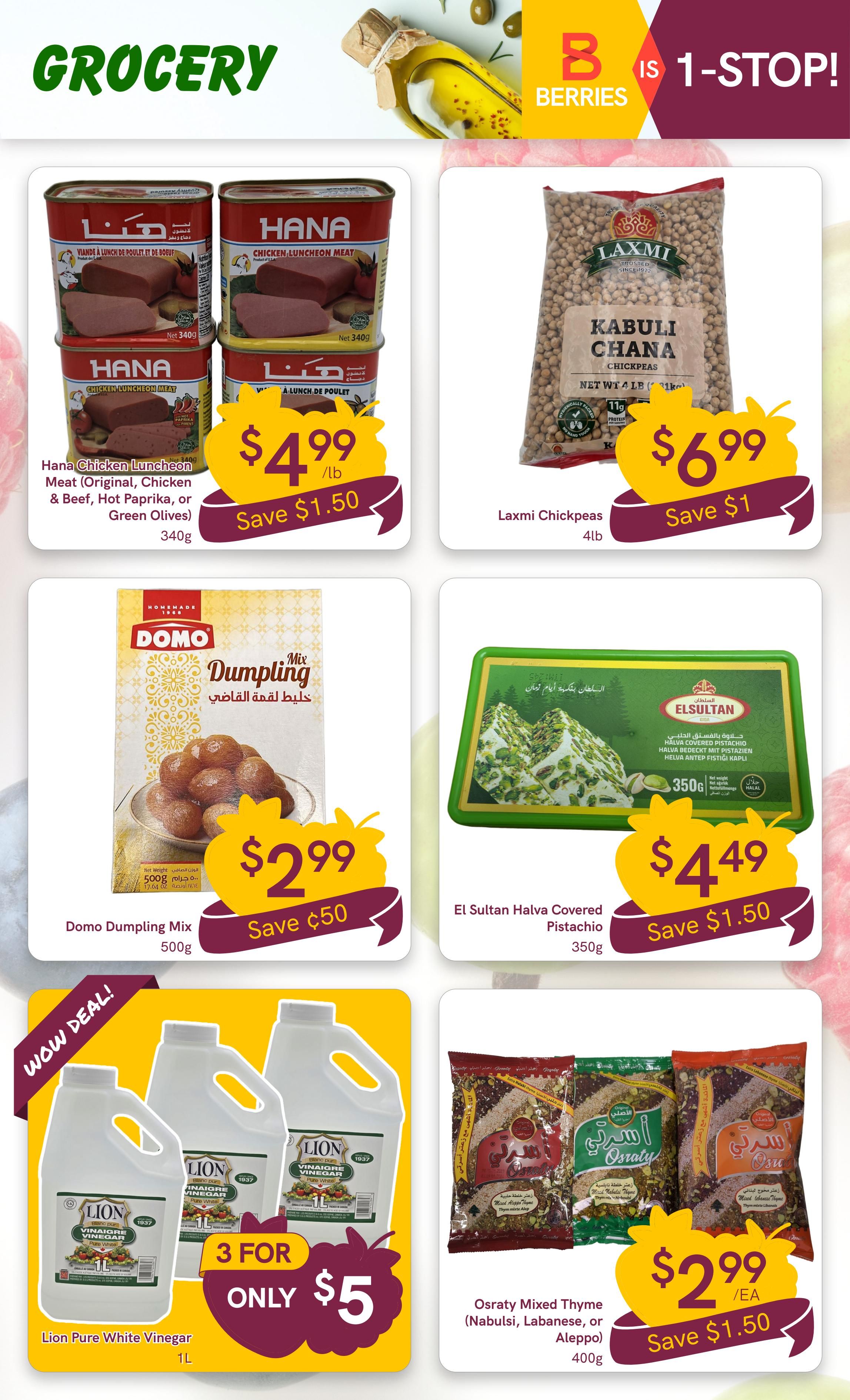 Berries Market Flyer October 1 to 7