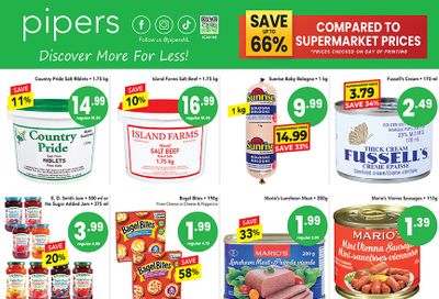 Pipers Superstore Flyer October 1 to 7