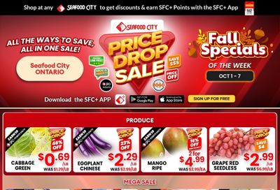 Seafood City Supermarket (ON) Flyer October 1 to 7