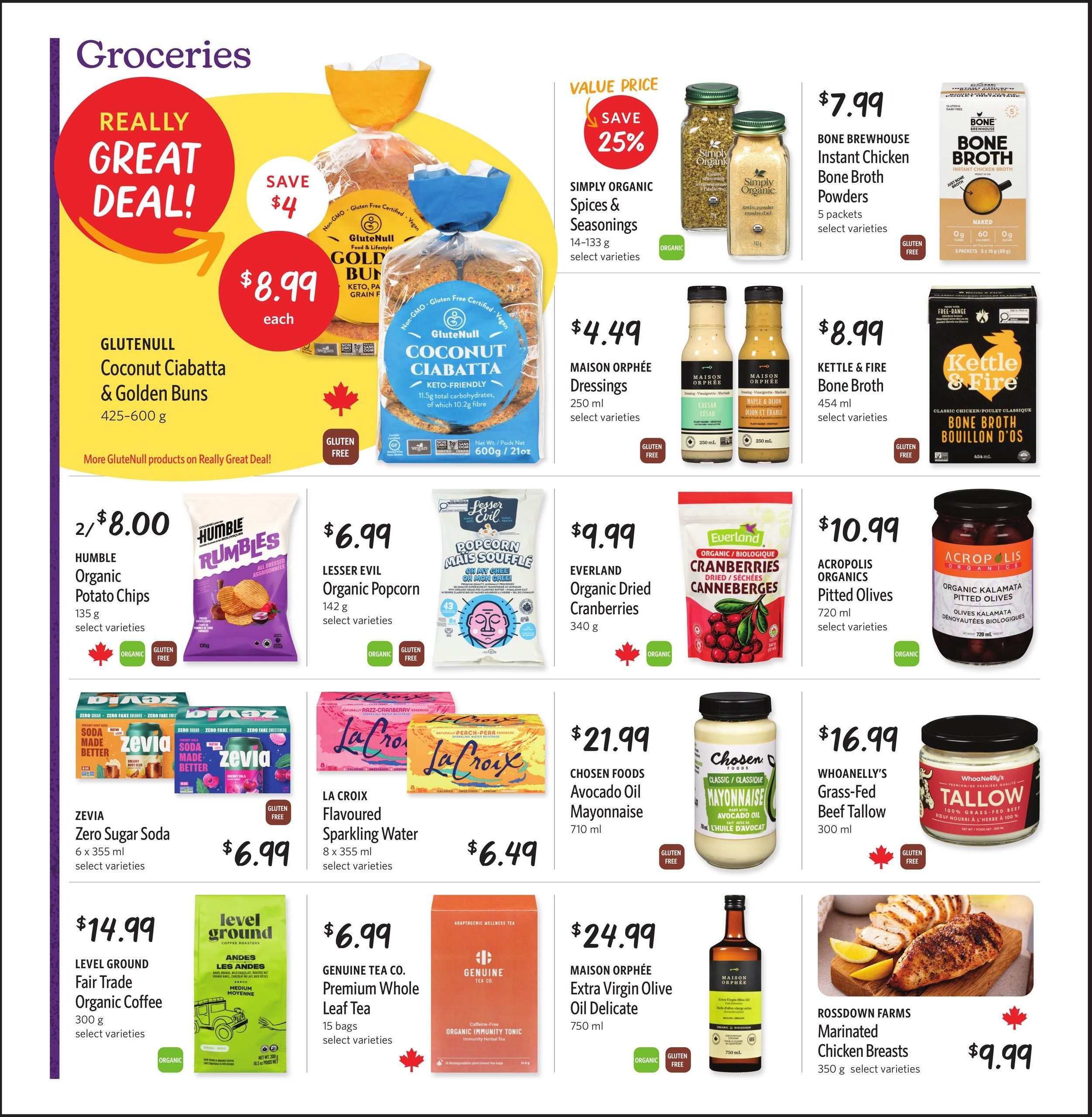 Nature's Fare Markets Flyer October 1 to 14