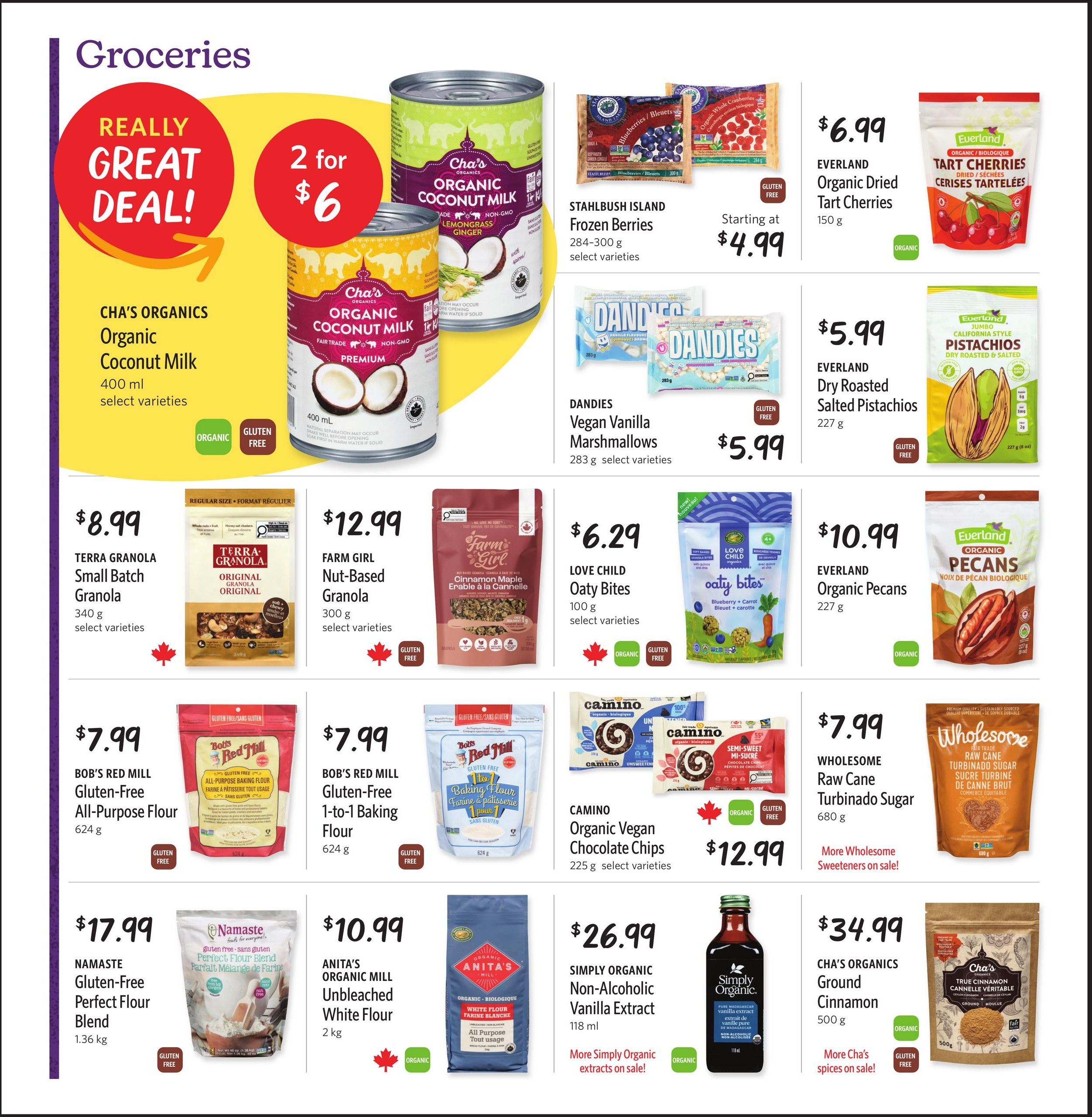 Nature's Fare Markets Flyer October 1 to 14