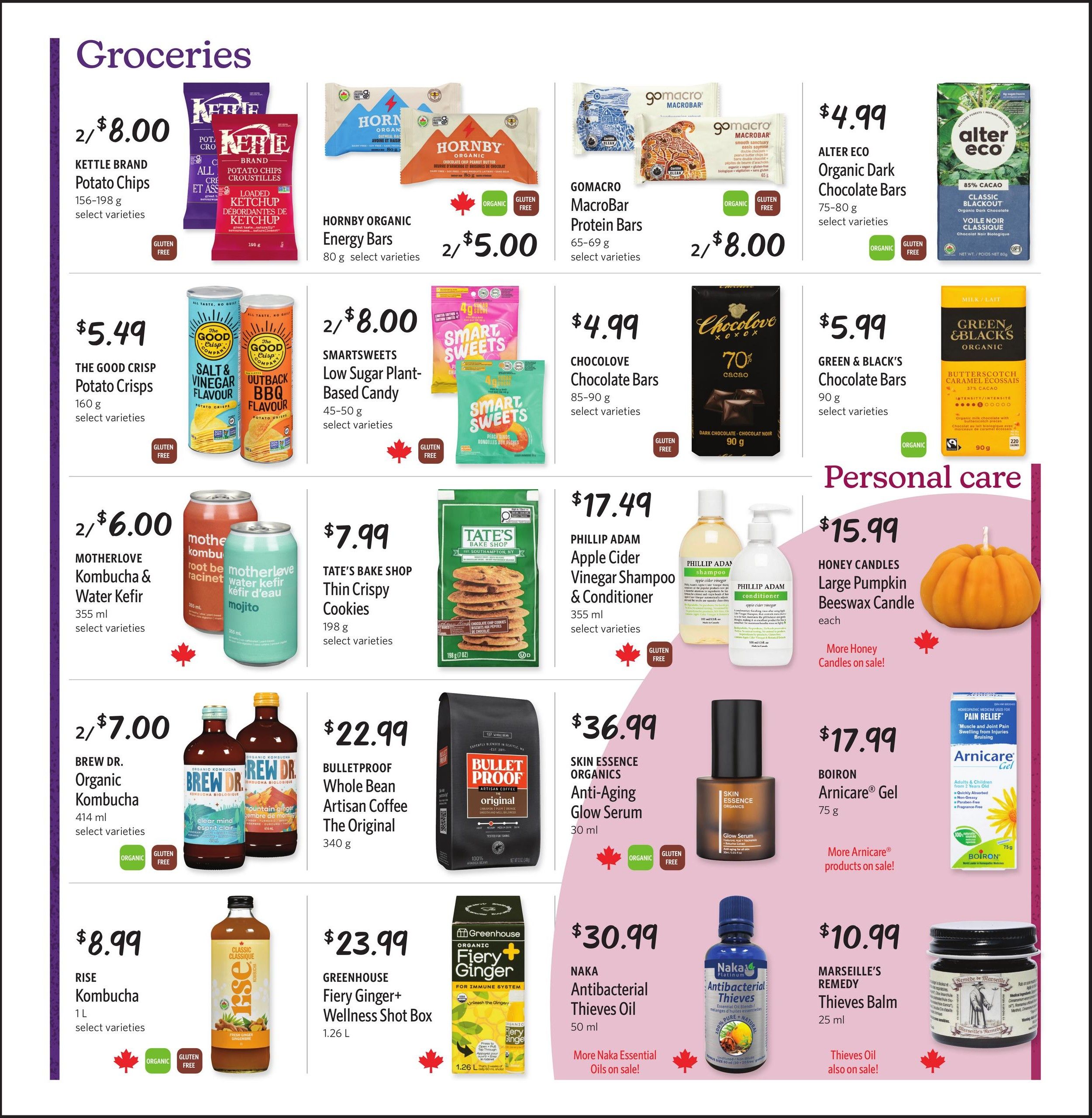 Nature's Fare Markets Flyer October 1 to 14